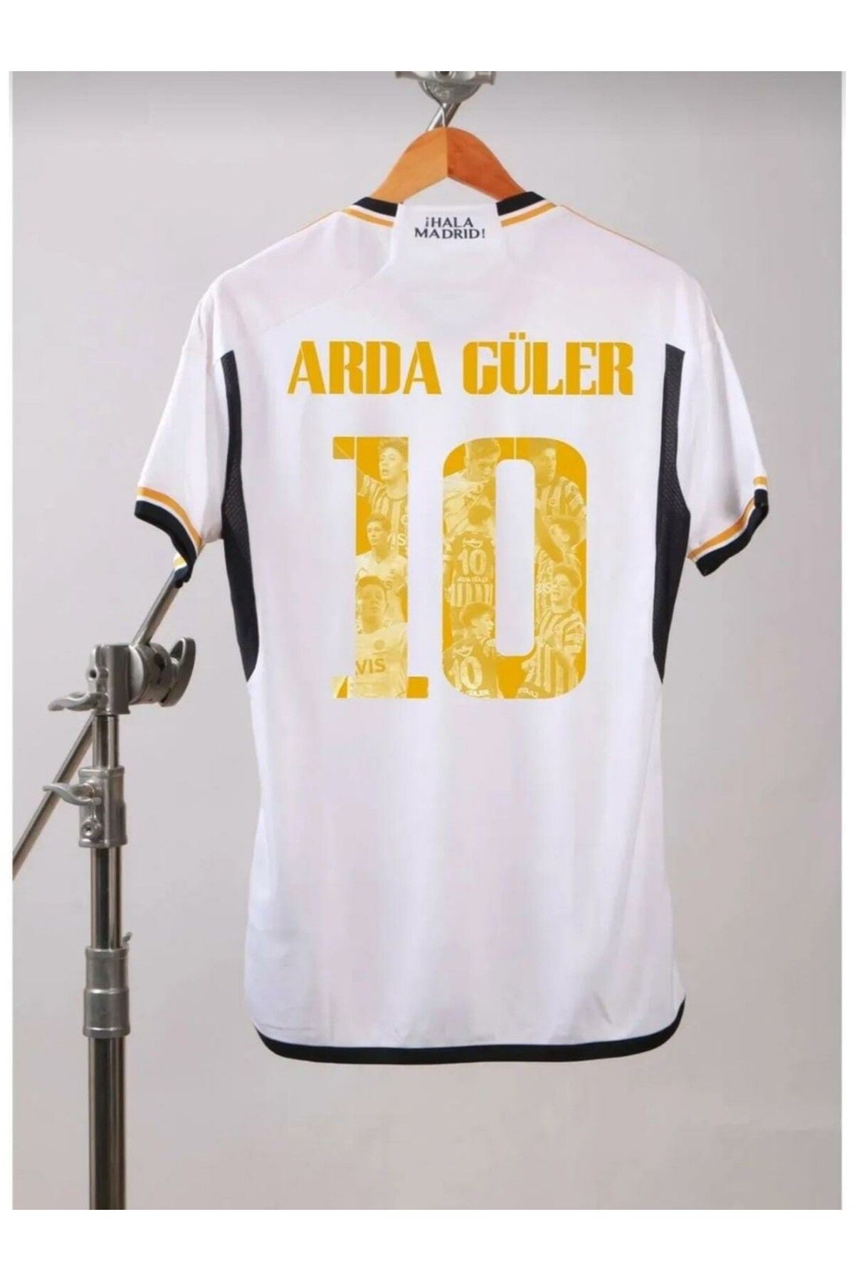 kombinezyum Real Madrid 2023/24 Yeni Sezon Arda Güler Gold Temalı Özel Konsept Forması