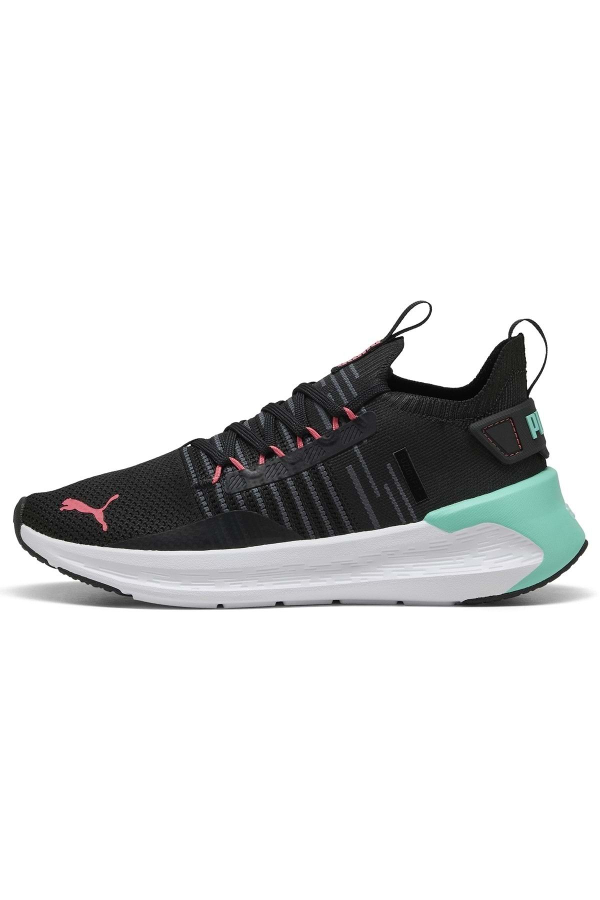 Puma Softride Symmetry Fuzion Wns 310460 Unisex Spor Ayakkabı SİYAH