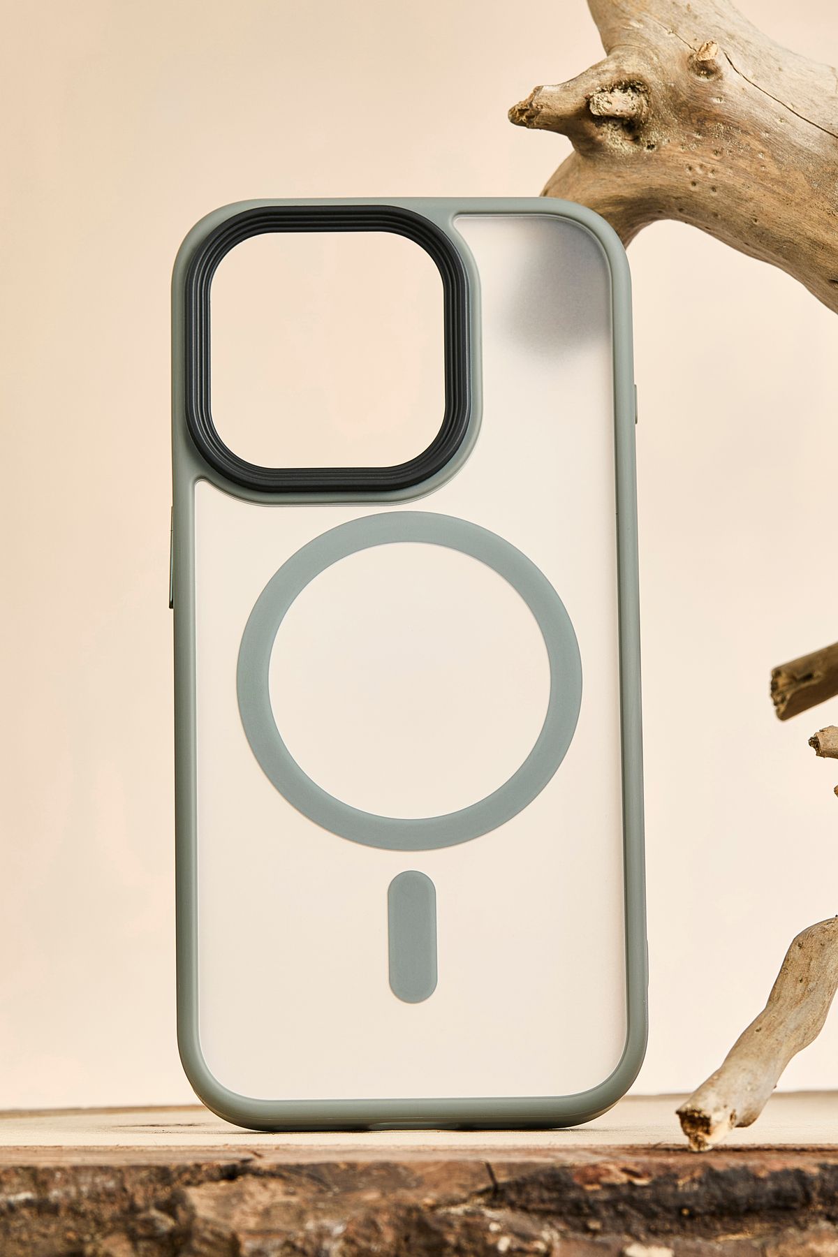 JACK AKSESUAR İphone 15 Pro Uyumlu Magsafe Şarj Destekli Yüksek Kalite Silikon Kılıf