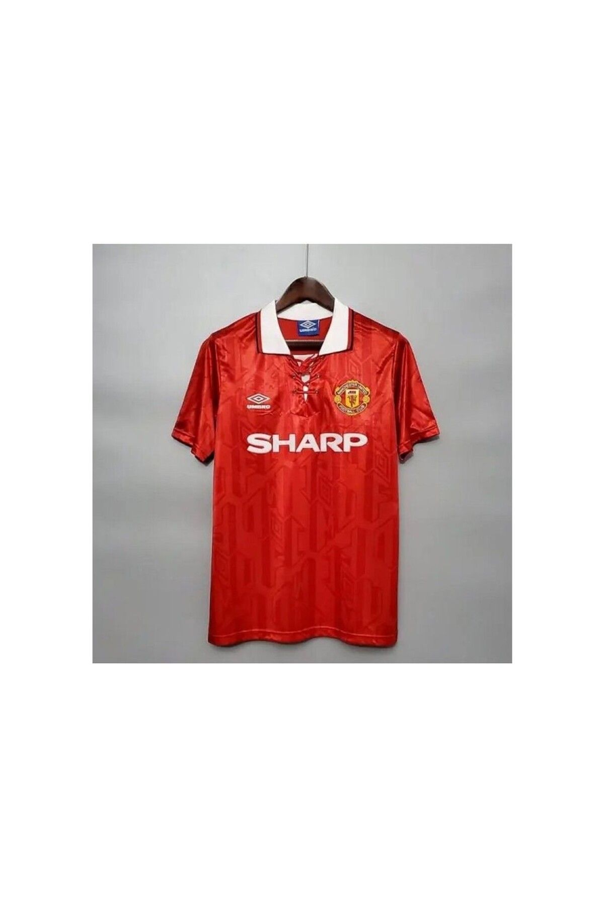 kombinezyum Manchester United 92-93 Sezonu Isimsiz Yetişkin Forması RED
