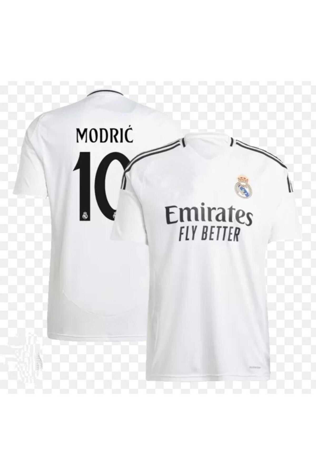 kombinezyum R.E.A.L Madridd 2024/25 Yeni Sezon Luka Modric Iç Saha Forması BEYAZ
