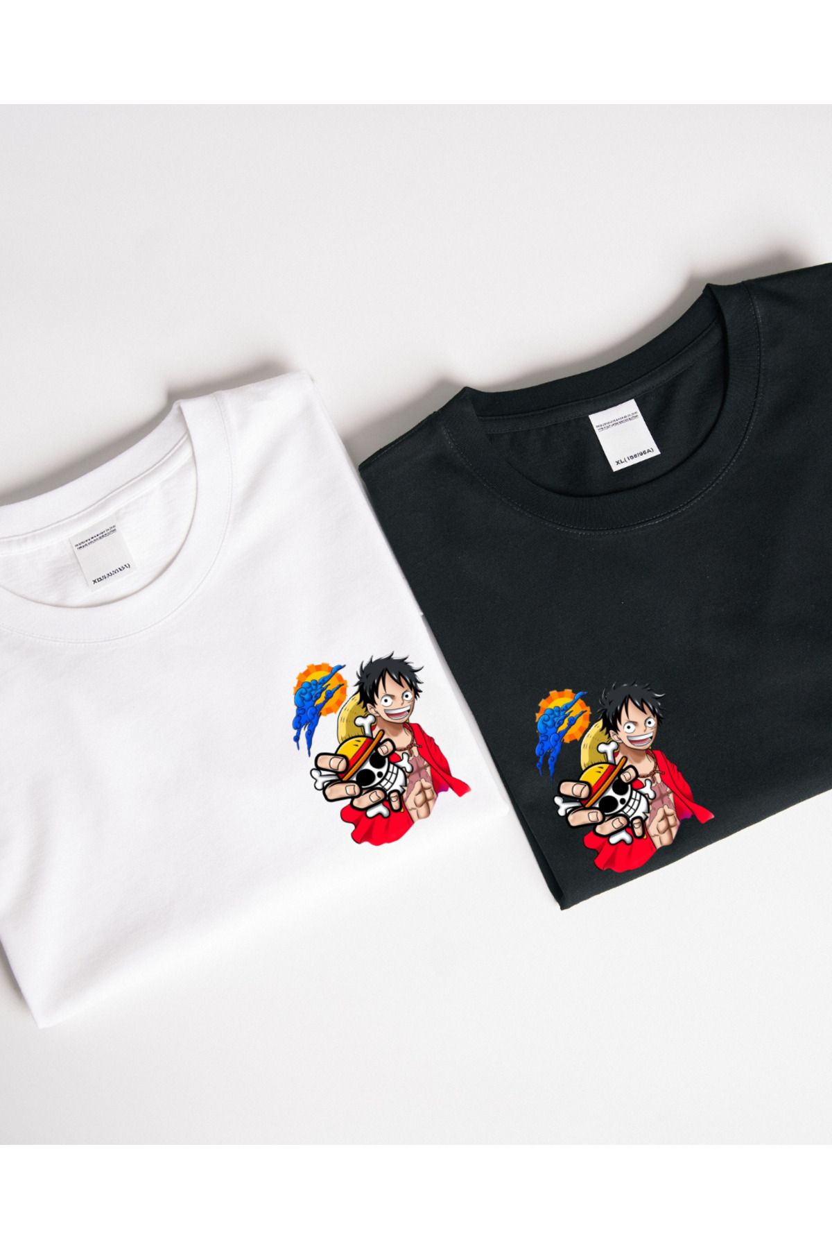 Ebiidesign One Piece Anime Tasarımlı Baskılı T-Shirt