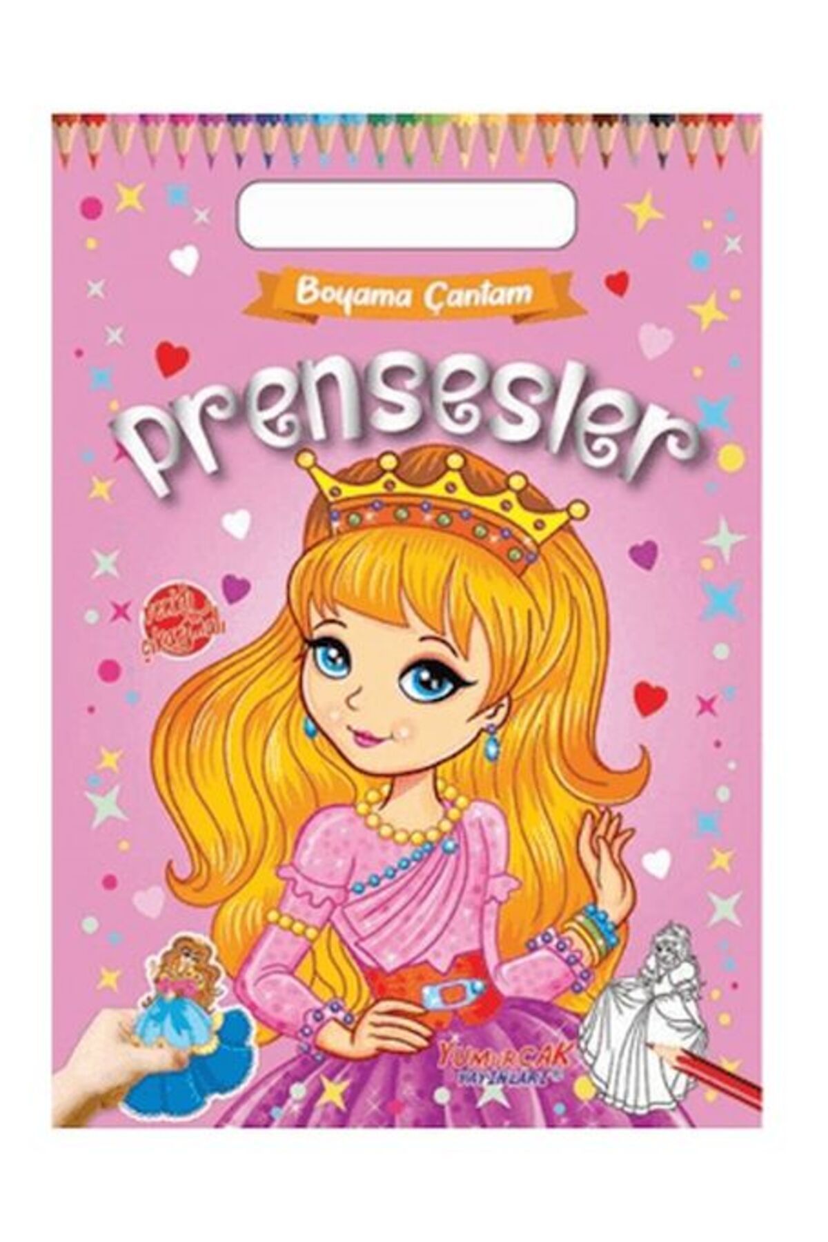 Yumurcak Yayınları Boyama Çantam Prensesler
