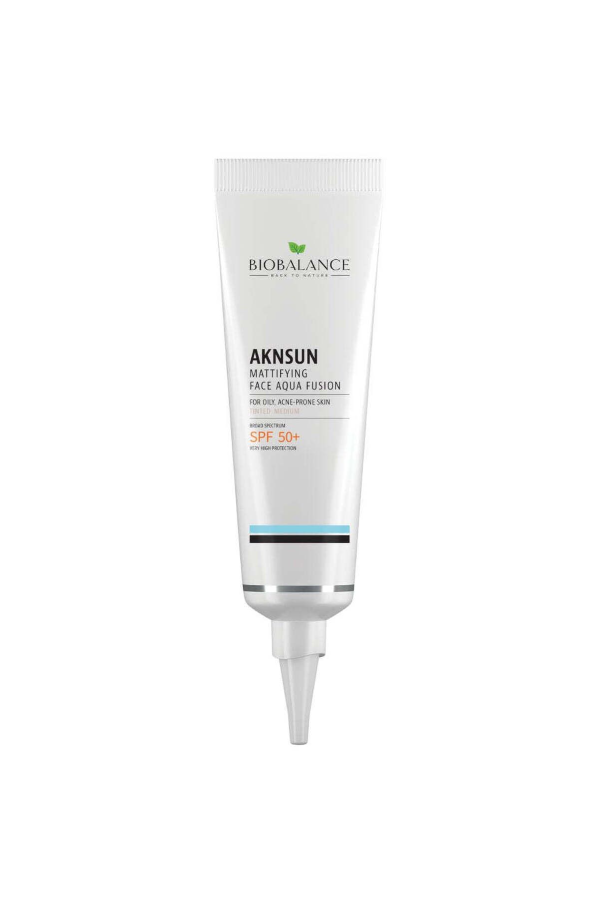 probio balance-AKNSUN Mattifying Cream with SPF 50+, for Acne-Prone and Oily Skin, Bio Balance, MEDIUM, 40 ml 2