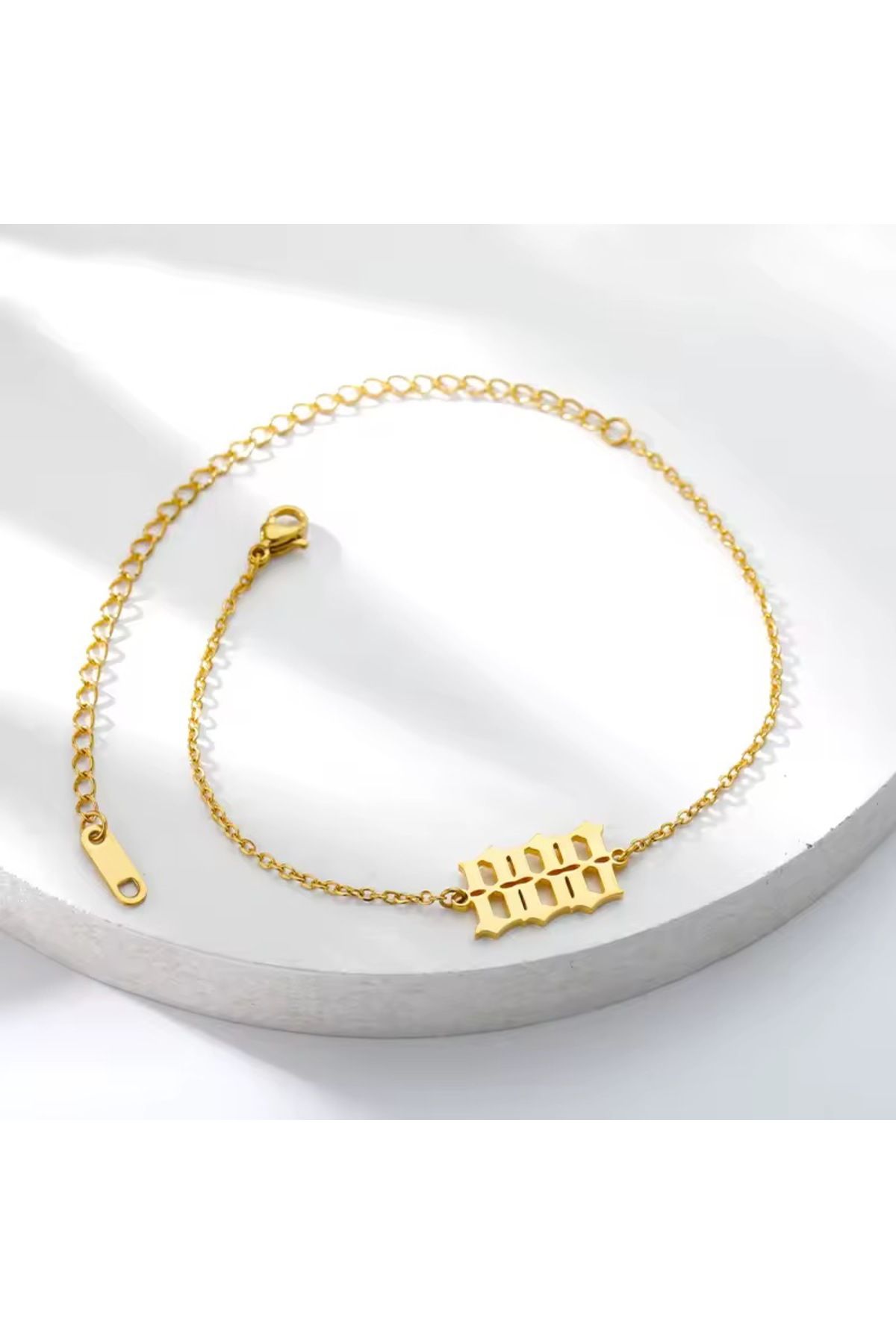 N!da Jewelry 888 Melek Sayısı Gümüş Bileklik – Bolluk, Bereket ve Pozitif Enerjinin Simgesi