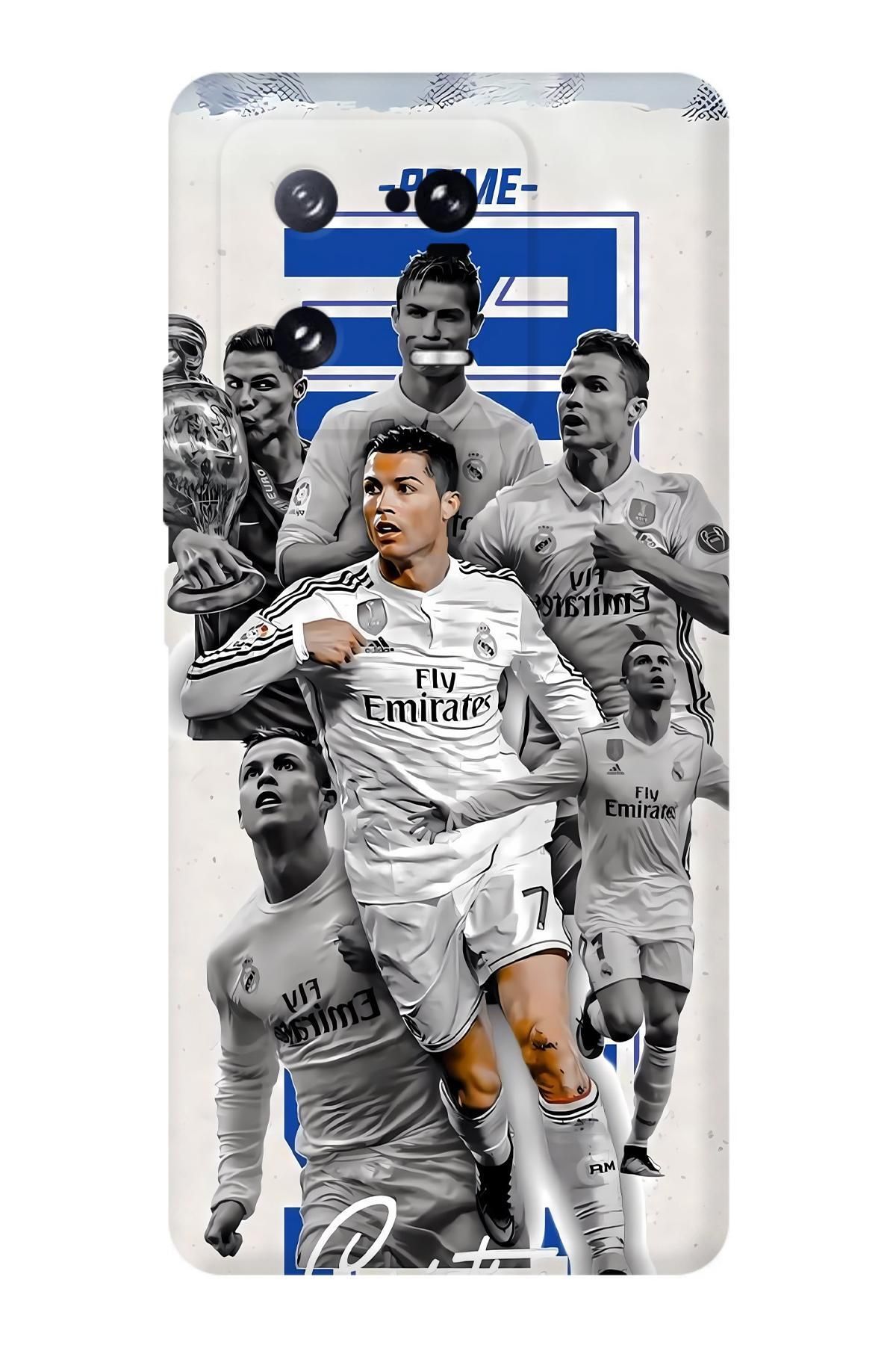 Lopard Xiaomi Mi 13 Pro Case Telefon Kılıfı Covers 1 Cristiano Ronaldo Beyaz