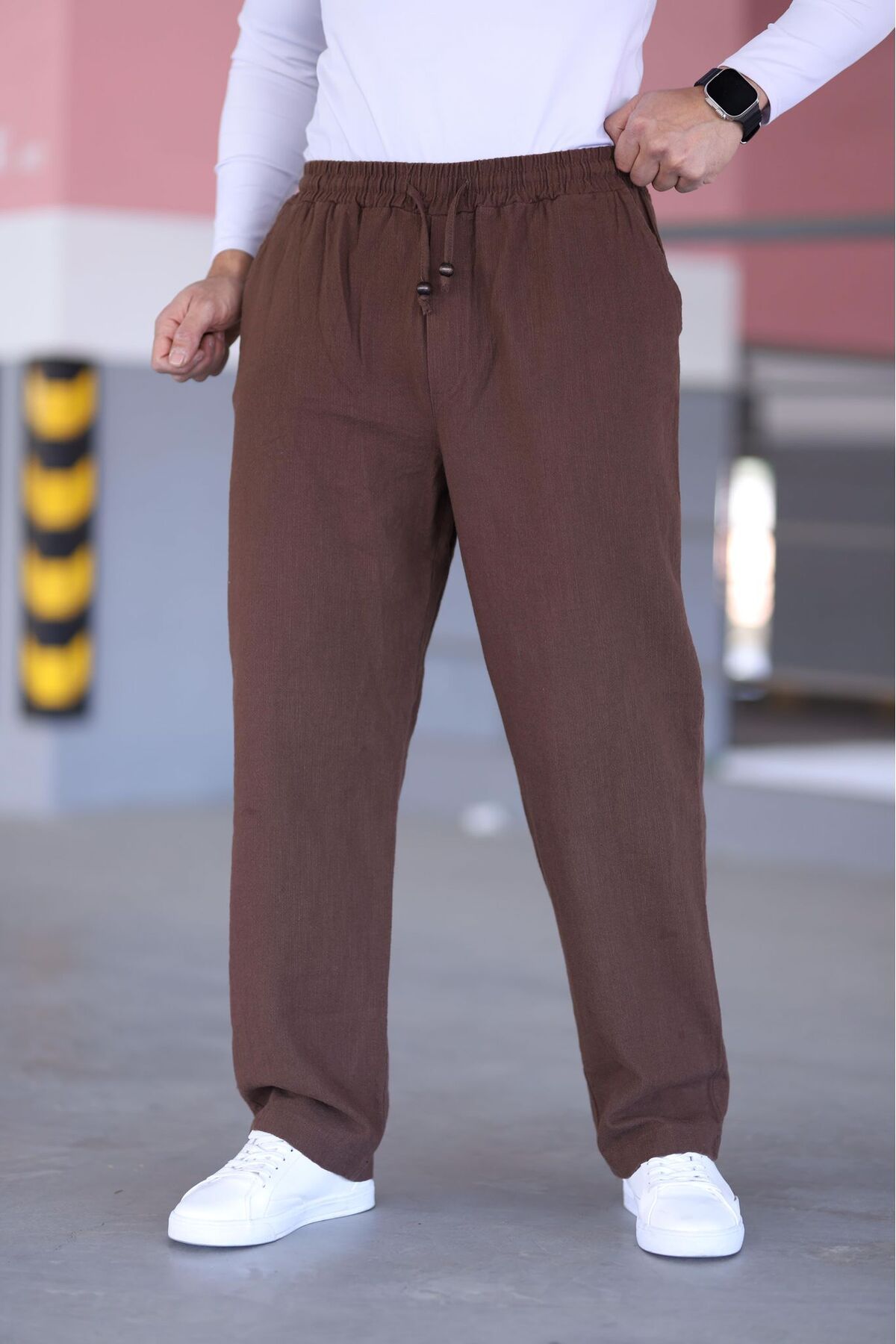 Deep Line YIKAMALI KETEN BAGGY