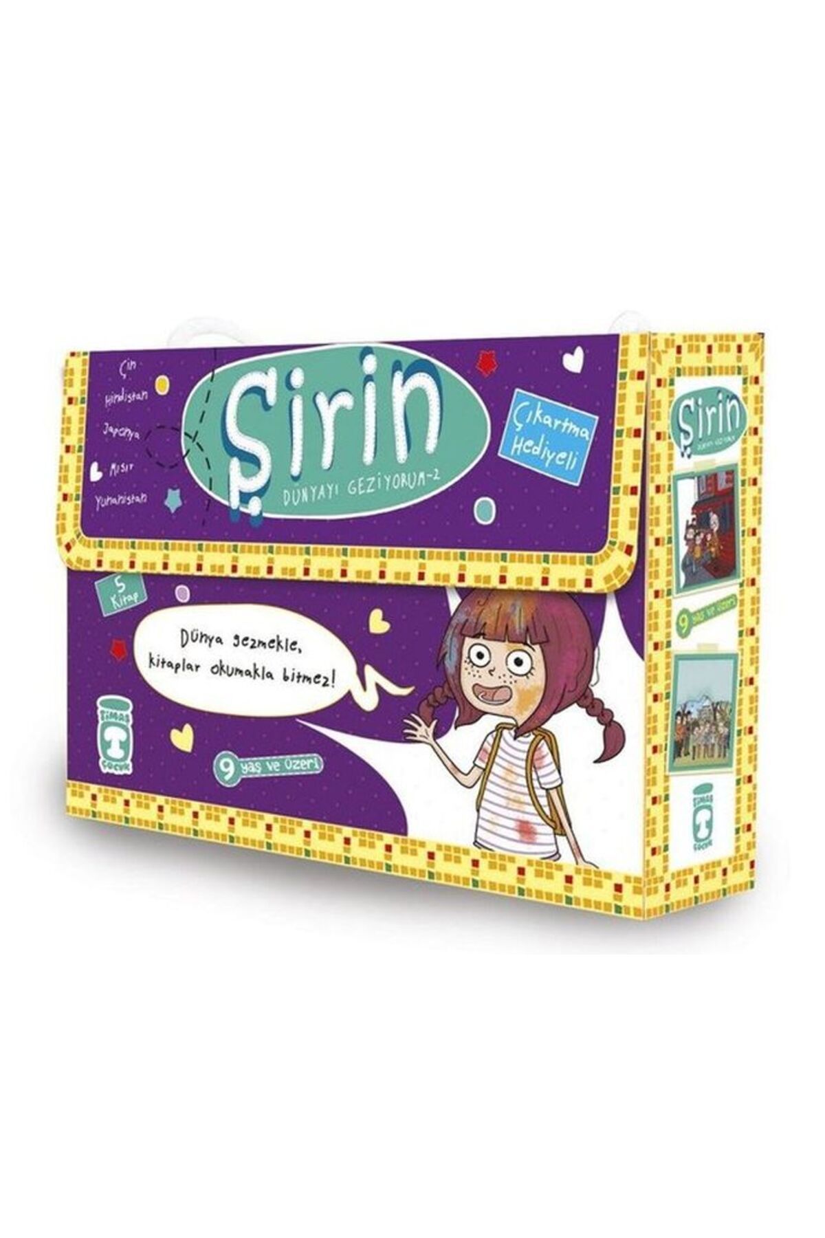 Destek Yayınları Şirin Dünyayı Geziyorum 2 Set 5 Kitap