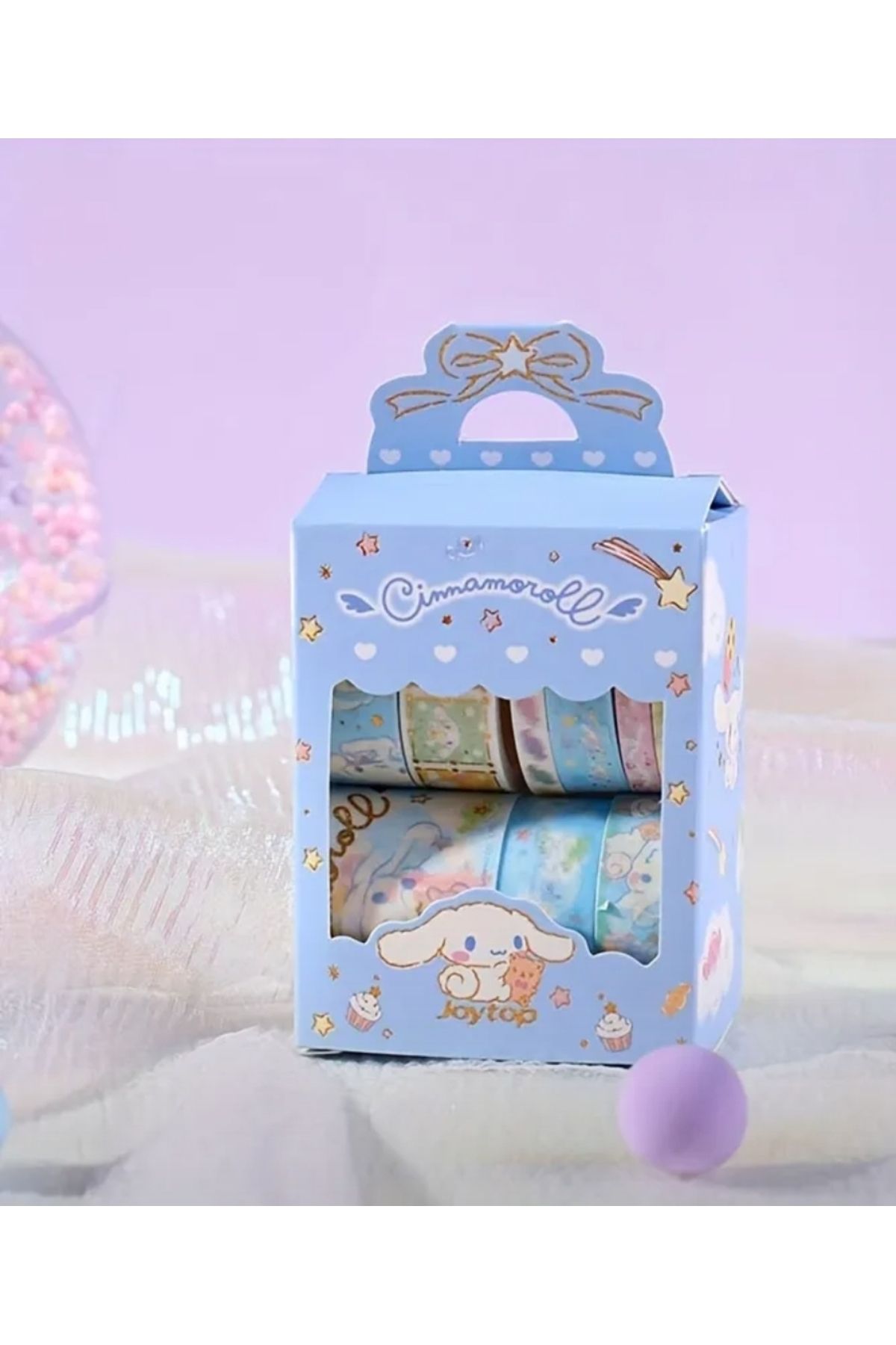 MyBalliStore 10 'lu Cinnamoroll Washie Tape Kutulu(Washi Bant)
