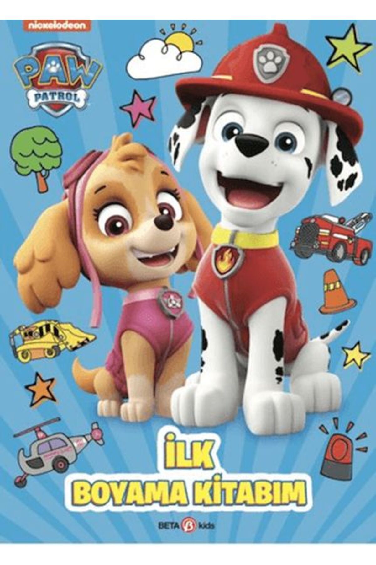 Destek Yayınları Paw Patrol İlk Boyama Kitabım