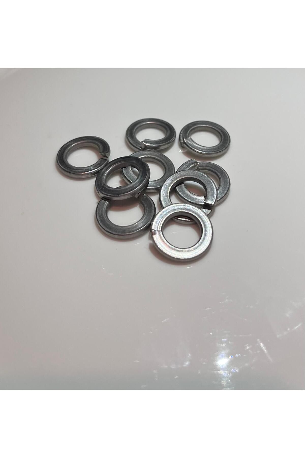 SADEM TEKNİK M12 YAYLI RONDELA INOX A2 304K DIN127 50 Adet