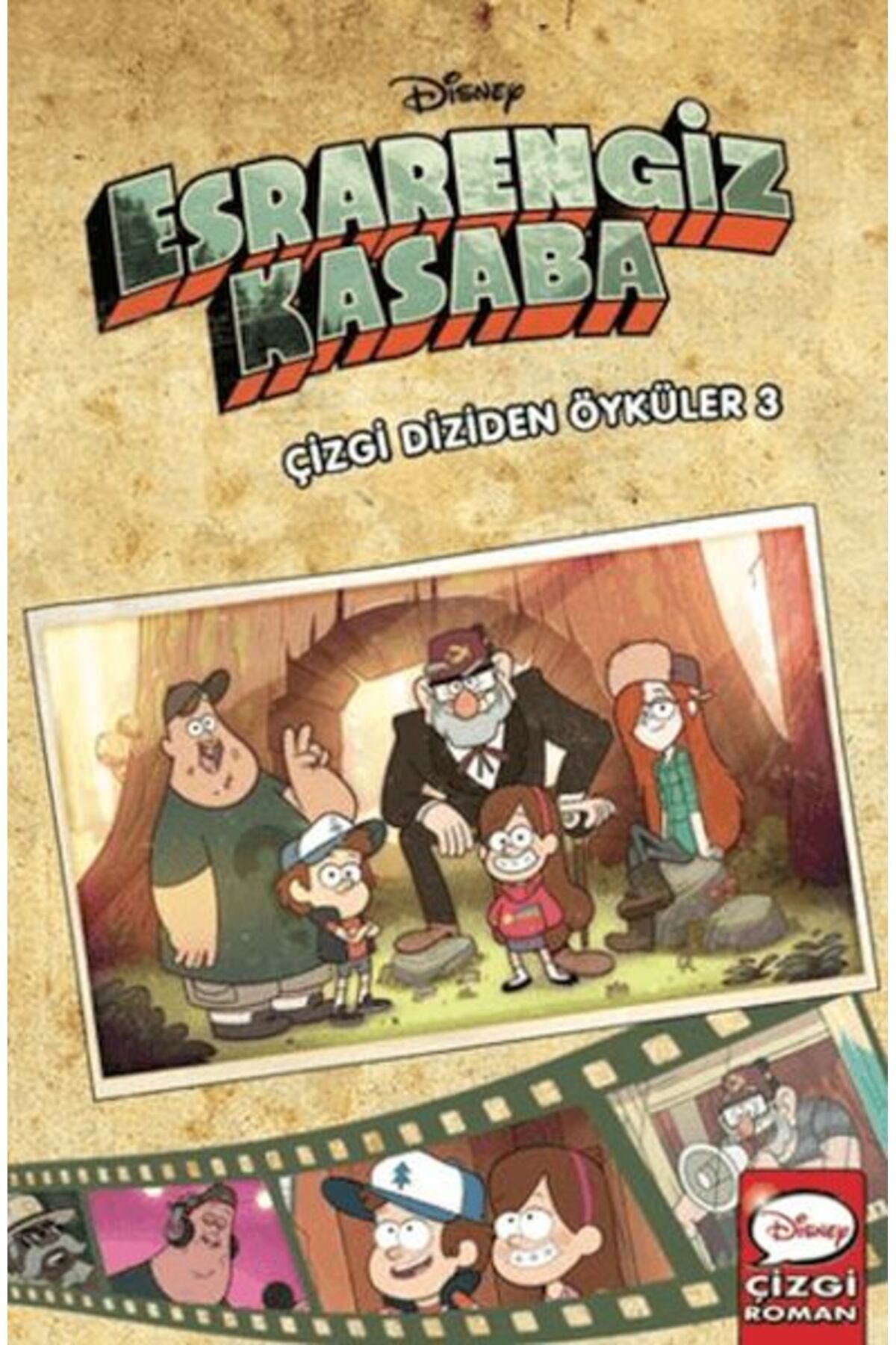 Destek Yayınları Disney Esrarengiz Kasaba Çizgi Diziden Öyküler 3