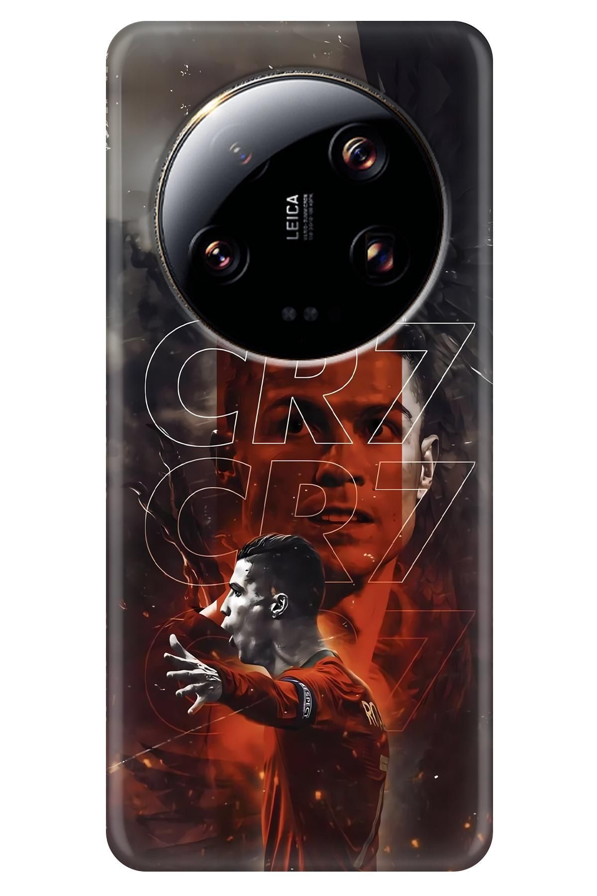 Lopard Xiaomi Mi 13 Ultra Riksos Full HD Kılıf Covers 10 CR7 Poster Gri