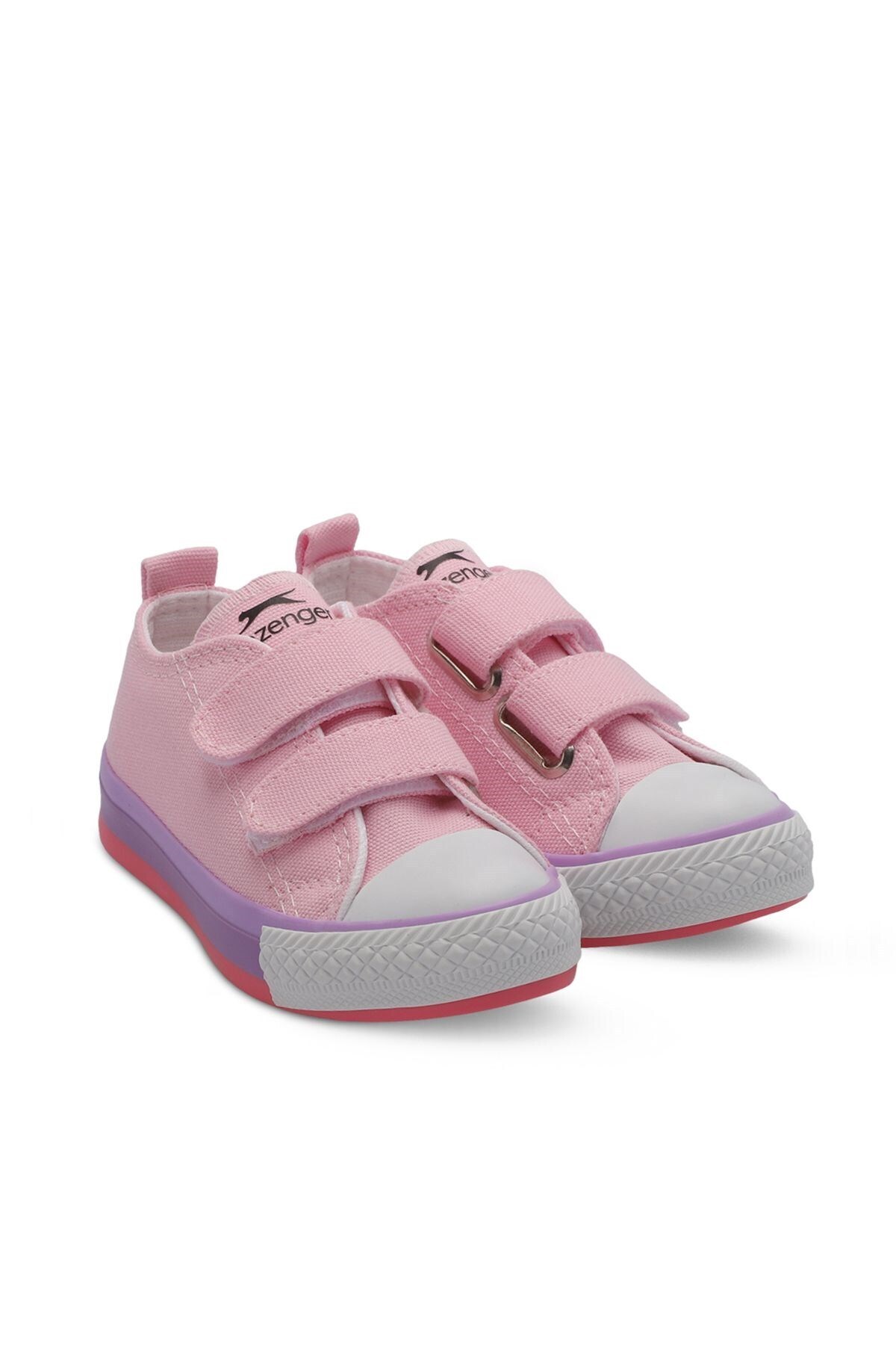 Bağcıklı Günlük Spor Ayakkabı Kız Çocuk Sneaker Pudra
