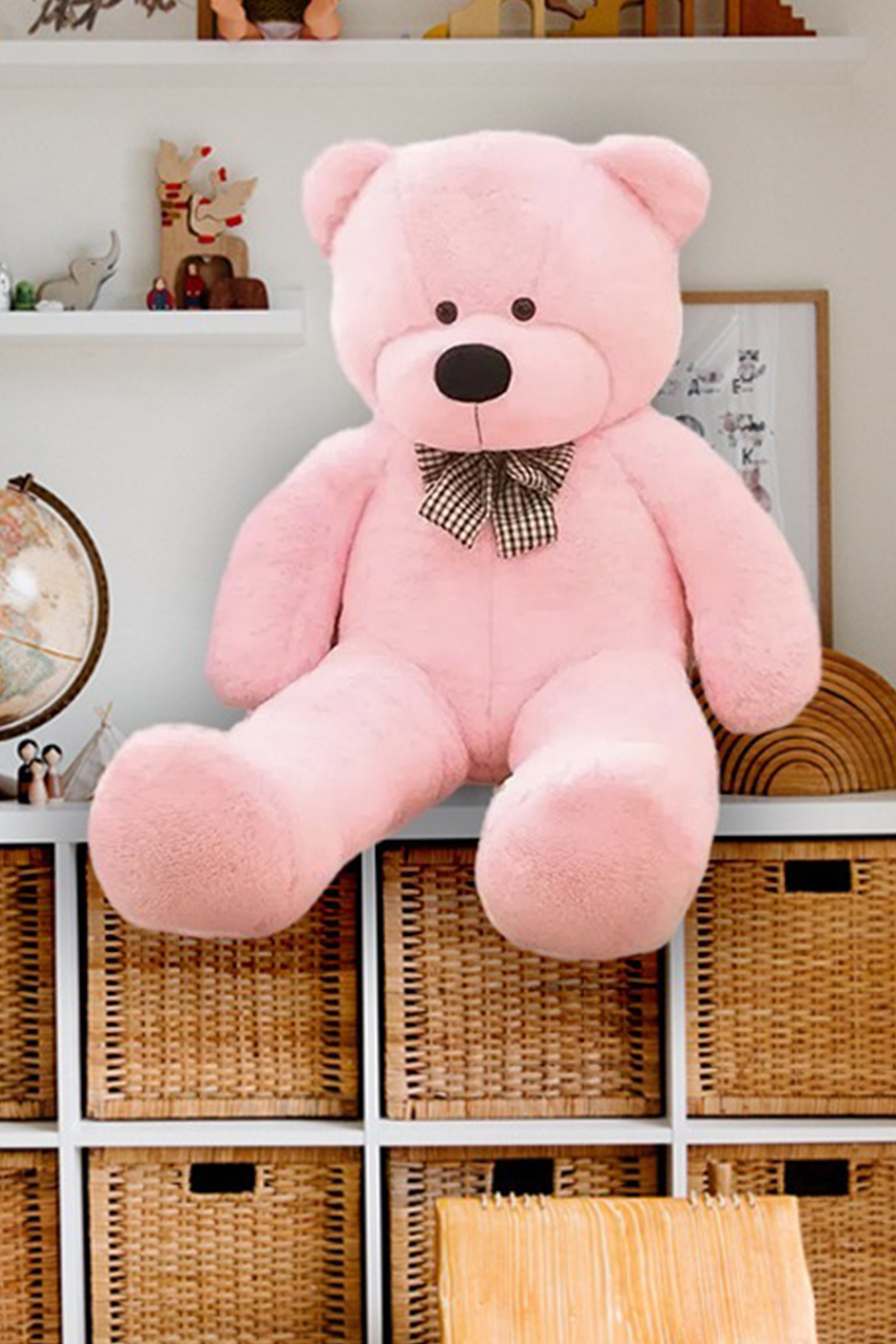 MİLJA 100 cm Papyonlu Peluş Ayıcık fotoğrafı 4 (önizleme)