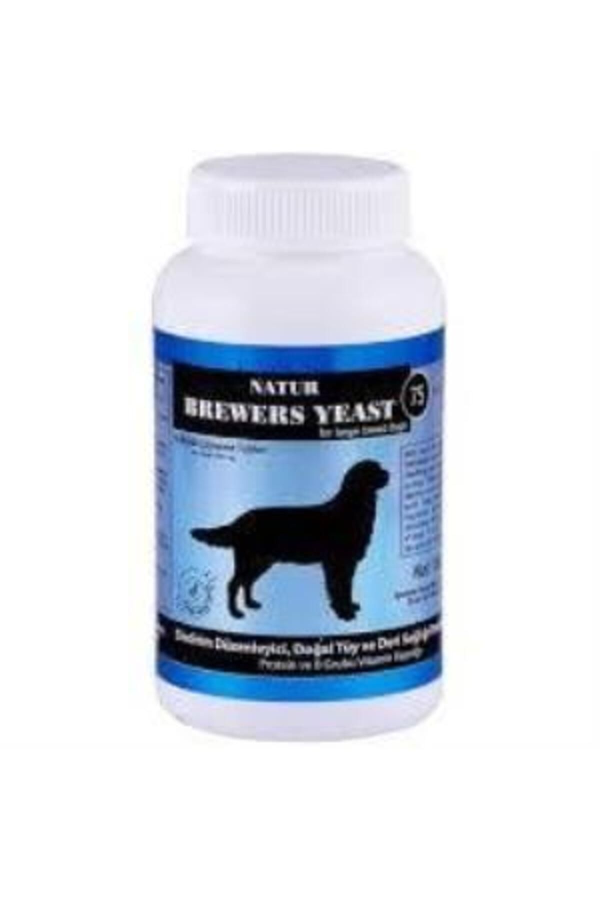 Natür Natur Brewers Yeast Köpekler Için Prebiyotik Etkili Sindirim Sistemi Desteği 75 Tablet (.05/2025)