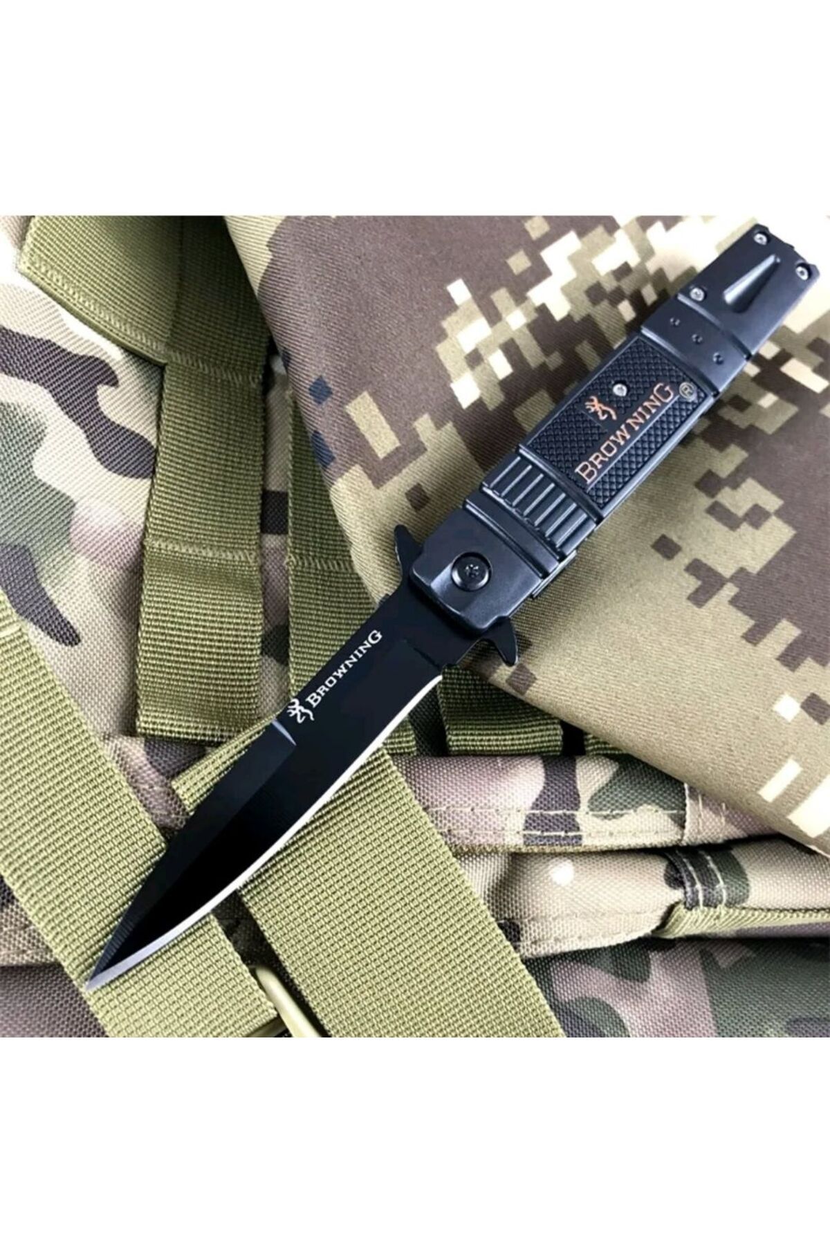 gifttime Kişiye Özel Browning Serisi Dragon Kamp Outdoor Çakı