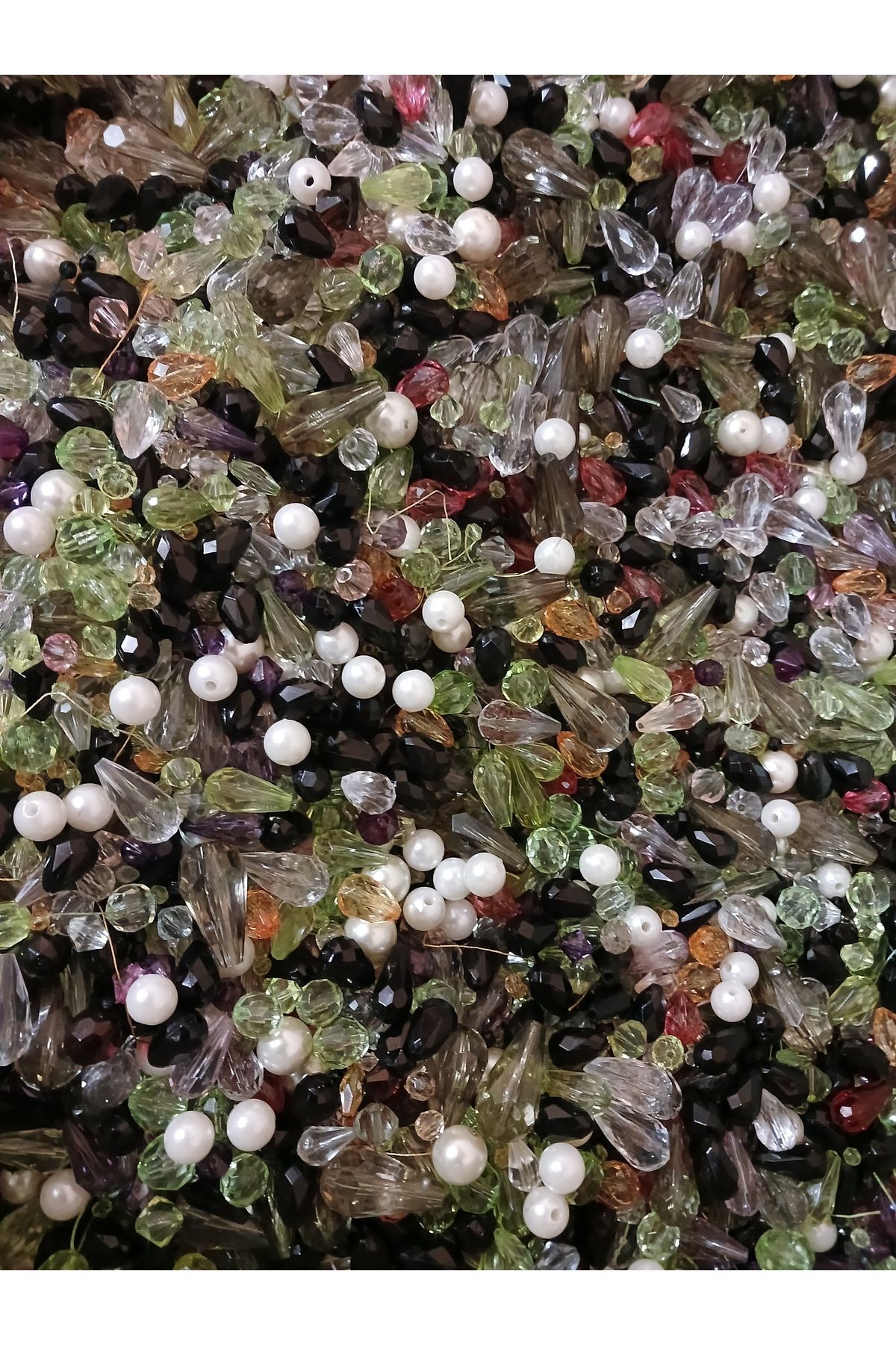karasu spot Boncuk 100 gr karışık plastik boncuk