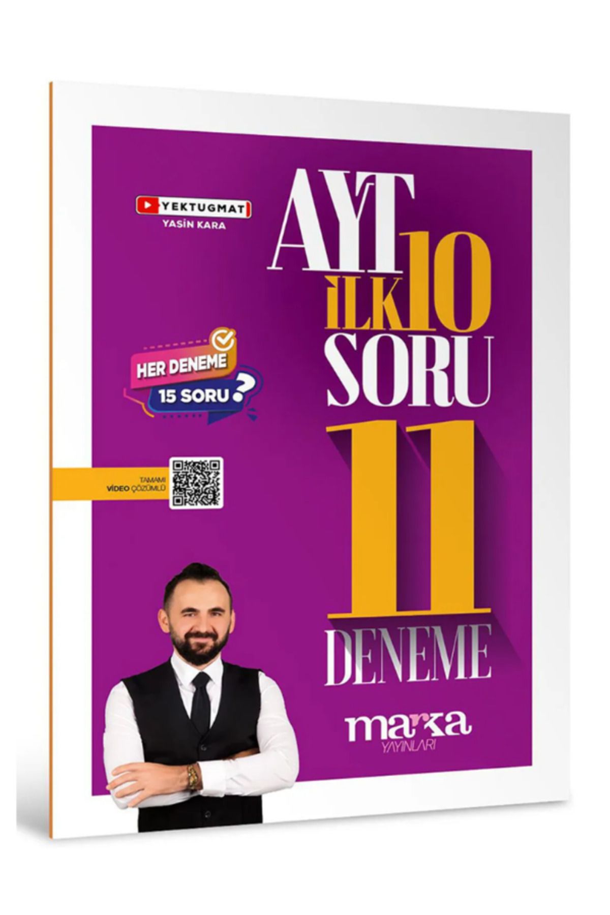 Marka Yayınları 2025 AYT Matematik İlk 10 Soru 11 Deneme Marka Yayınları