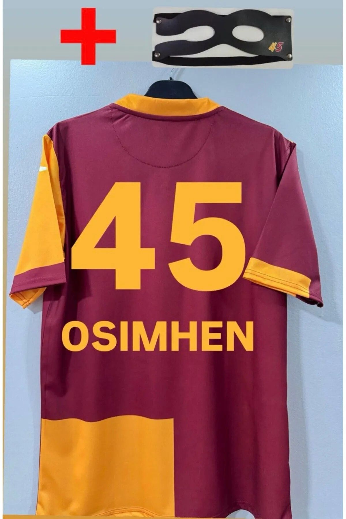BYSPORTAKUS G'.â.l.a.t.â.s.a.r.â.yy 2024/25 5 Yıldızlı Parçalı Vîctor-O.'sîmhen Forması Maske Hediyeli