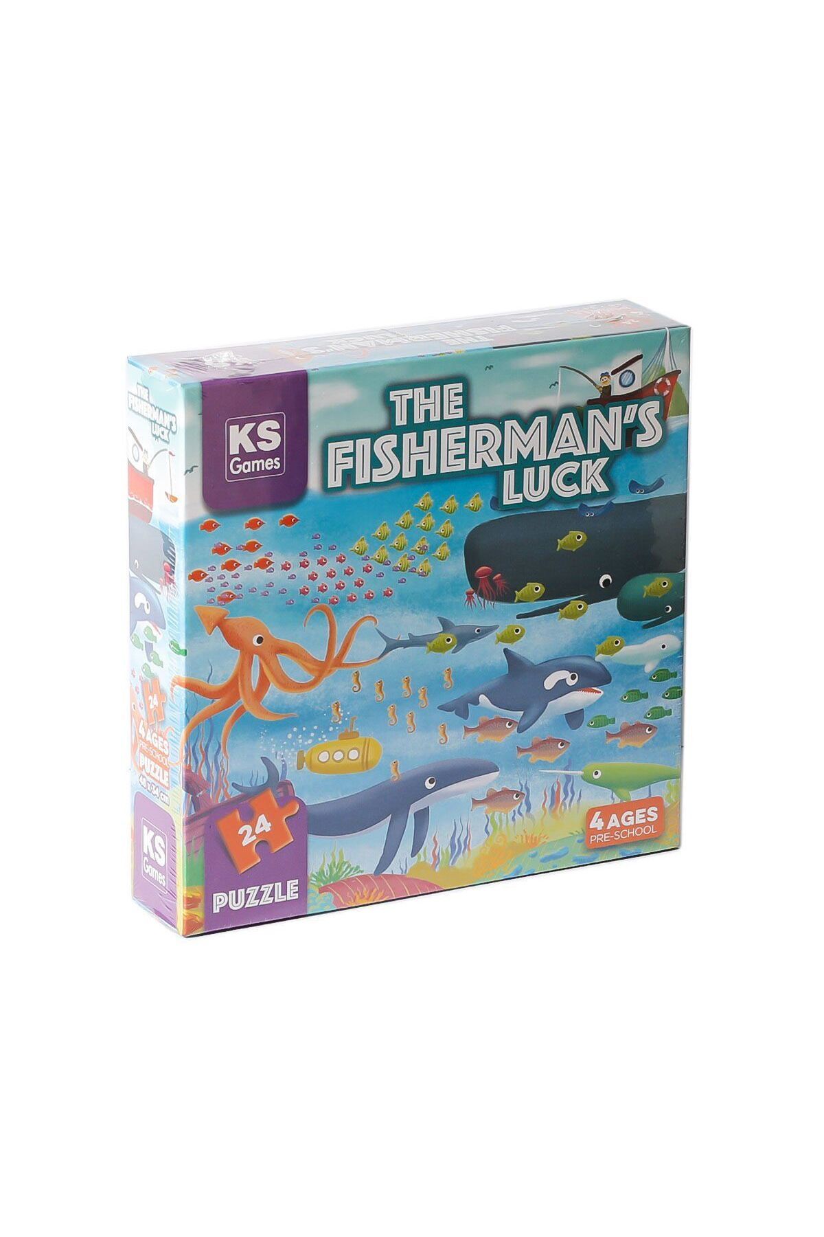 OEM PRS 32708 The Fisherman Sluck Pre School Puzzle -KS Puzzle
