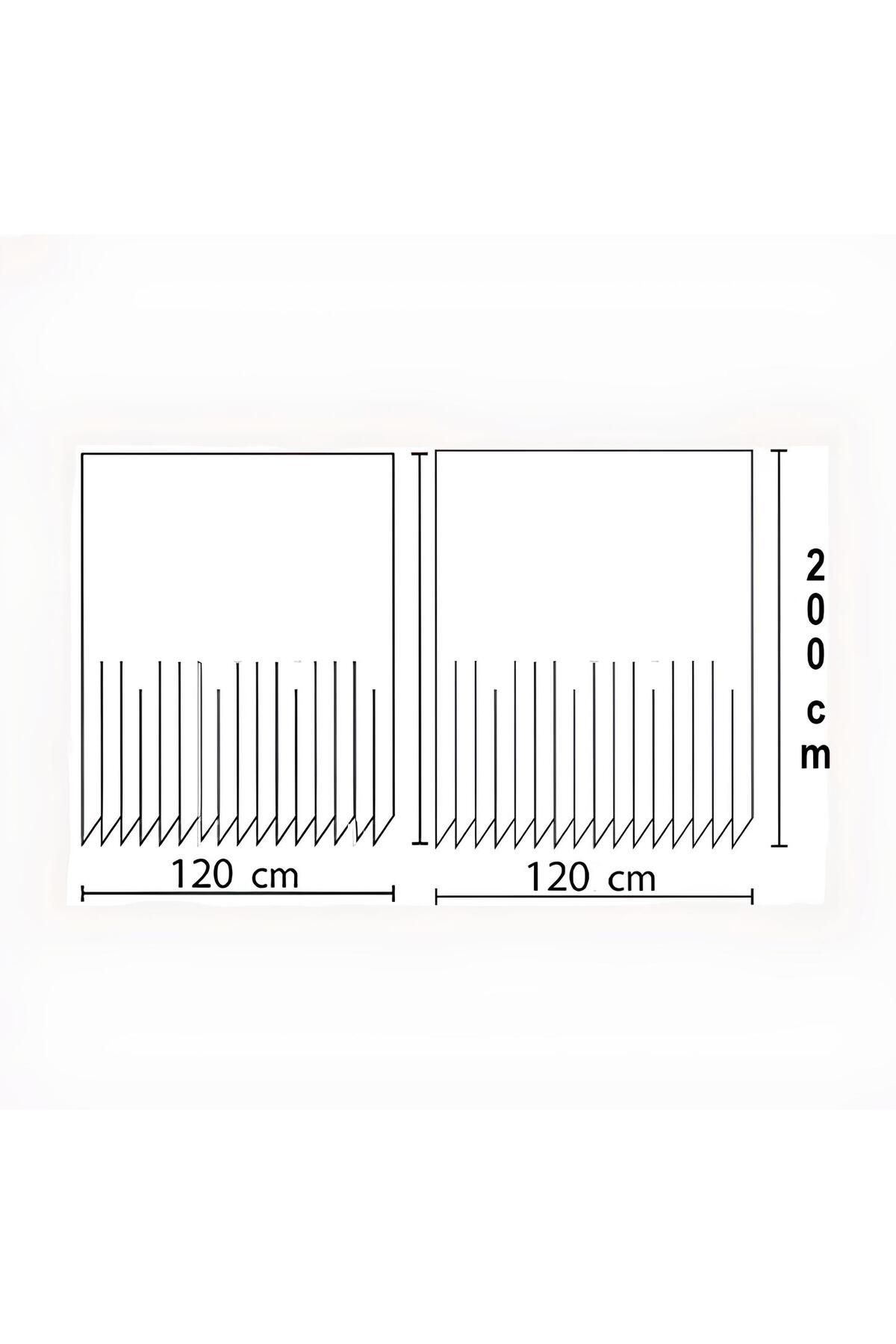 Zethome-Κουρτίνα μπάνιου 2x120x200 Διπλό φτερό κουρτίνα ντους με δαχτυλίδι δώρο Κουρτίνα καμπίνας ντους 5020 Πράσινη 5