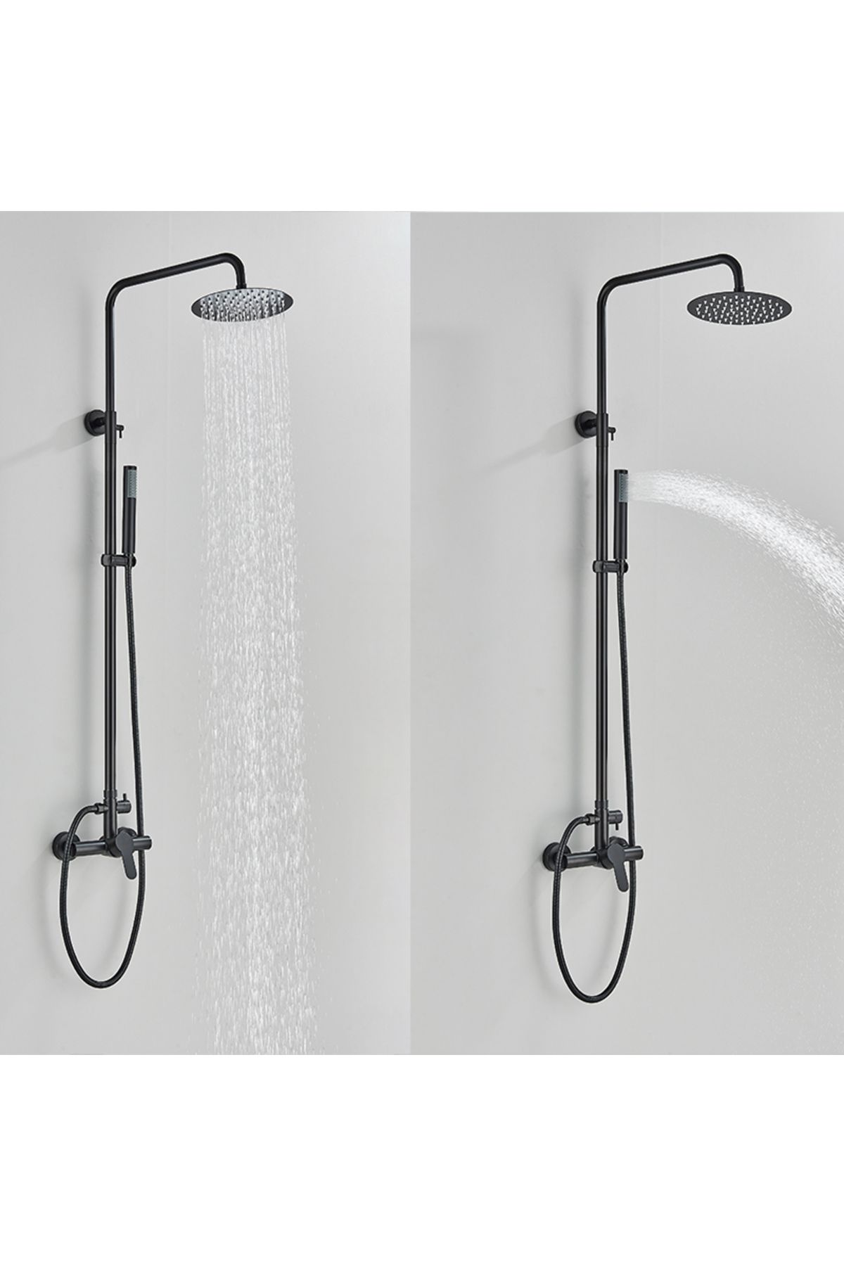 Blackswan Design-Coloana dus, Blackswan, Tip M176, model negru ajustabil, dimensiune 125 cm 4