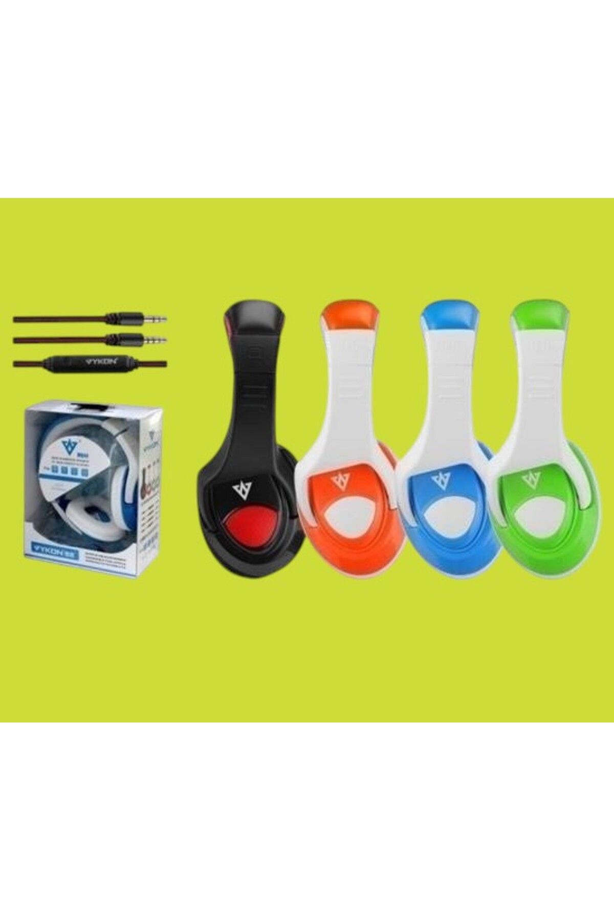 PratikAI 35mm Jak Girişli Mikrofonlu Bilgisayar Kulaklığı | Gürültü Engelleyici ve Ergonomik Tasarım