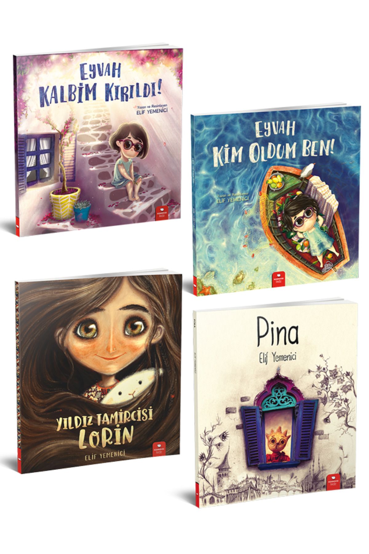 Redhouse Kidz Yayınları Elif Yemenici Set 3-5 Yaş