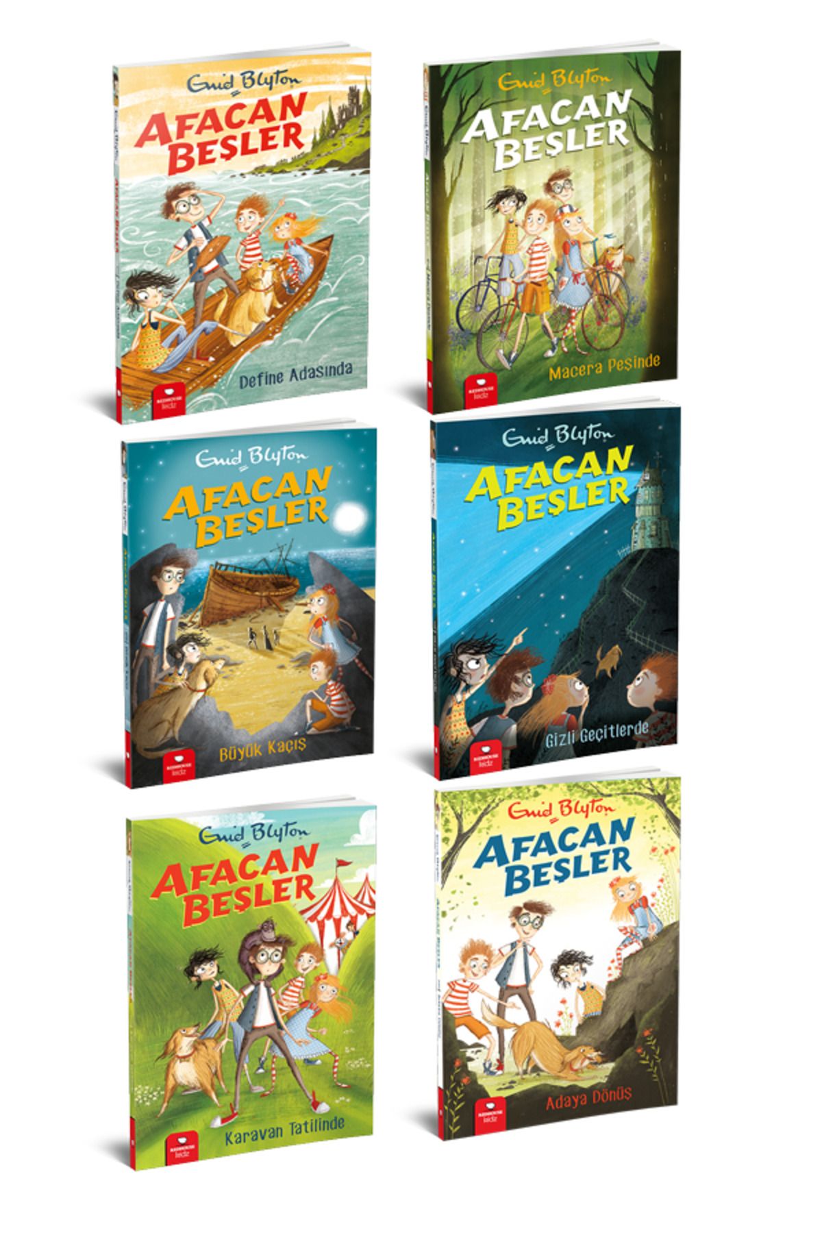Redhouse Kidz Yayınları Afacan Beşler Set