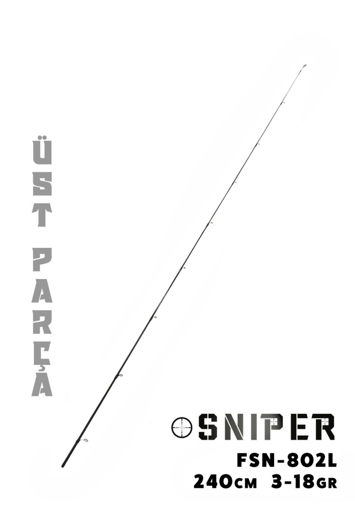 Fujin Sniper 240cm 3-18gr Üst Parça