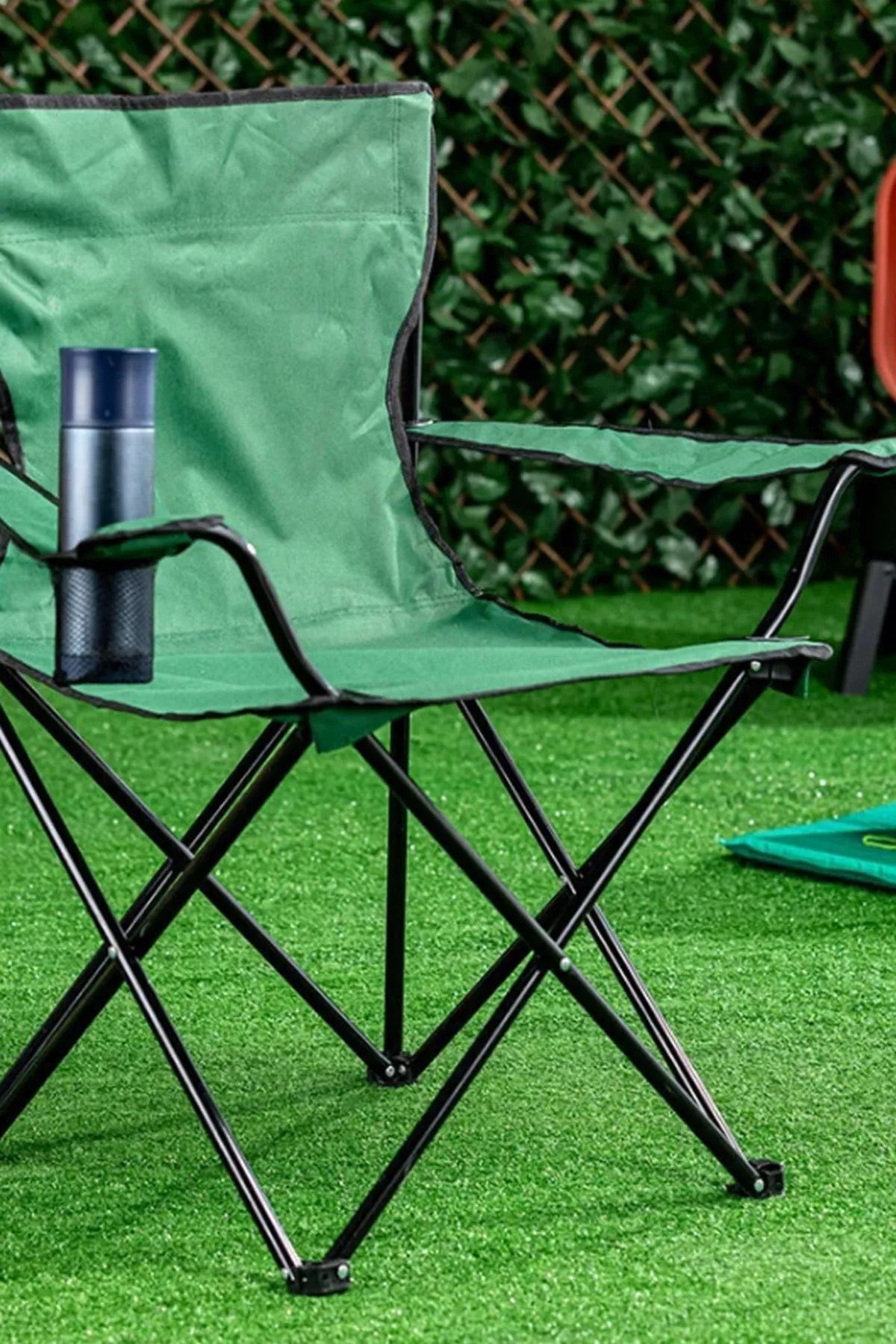 EvrenyeHome Basic Katlanır Pusetli Kamp Sandalyesi
