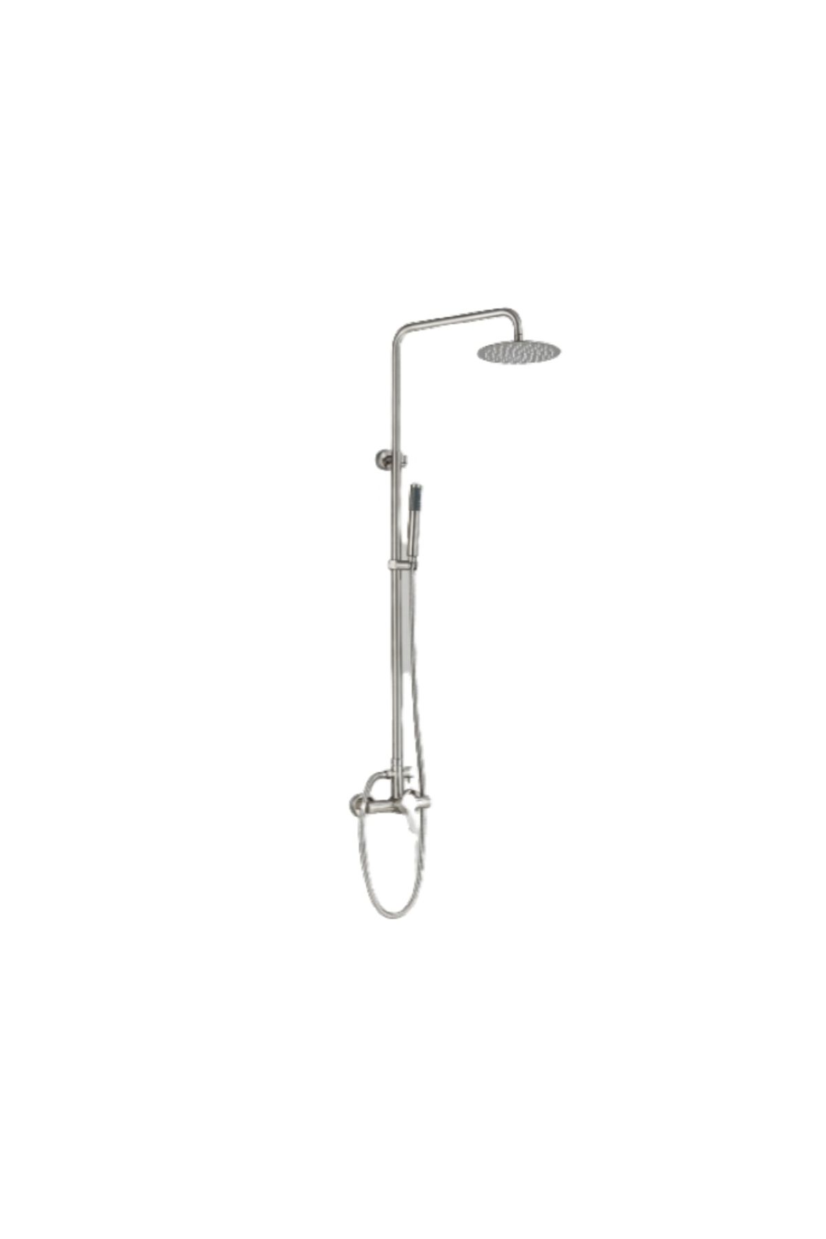 Blackswan Design Coloana Dus, Blackswan, Tip M177, Model Nichel Ajustabil, Dimensiune 125 Cm - One Size