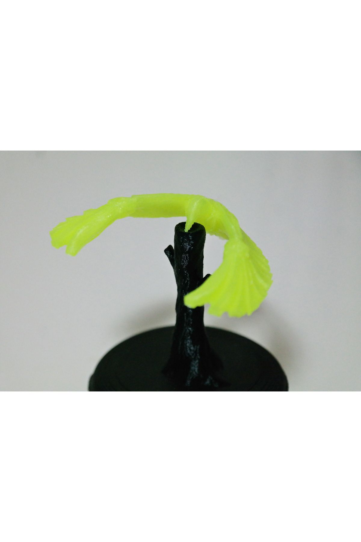Uzman3D Denge Kuşu Eğitici Oyuncak ve Masa Süsü Floresan Sarı Renk