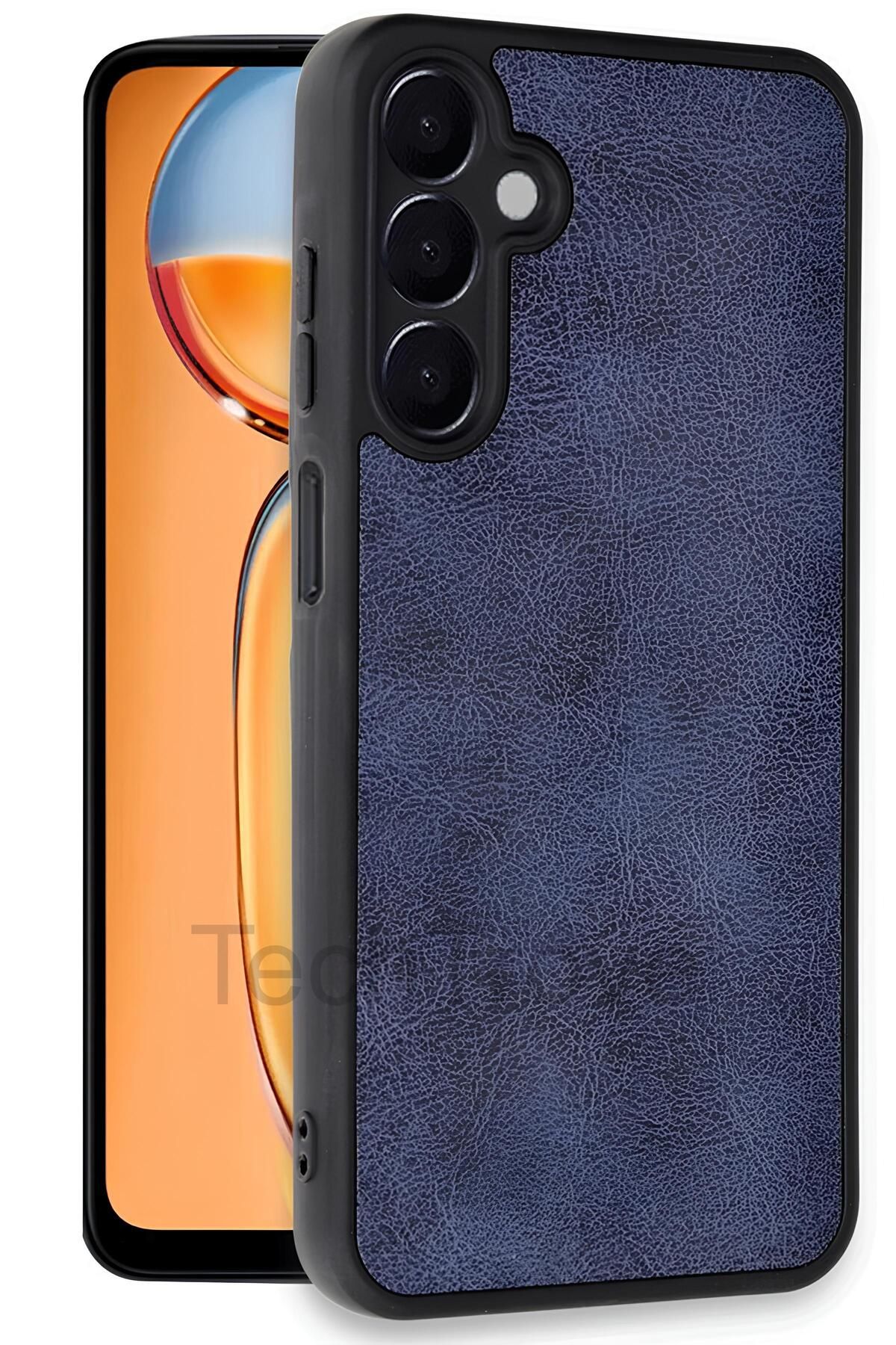 TechTrove Samsung Galaxy A26 Kılıf Premium Deri Dokulu Ekstra Darbe Korumalı Kapak