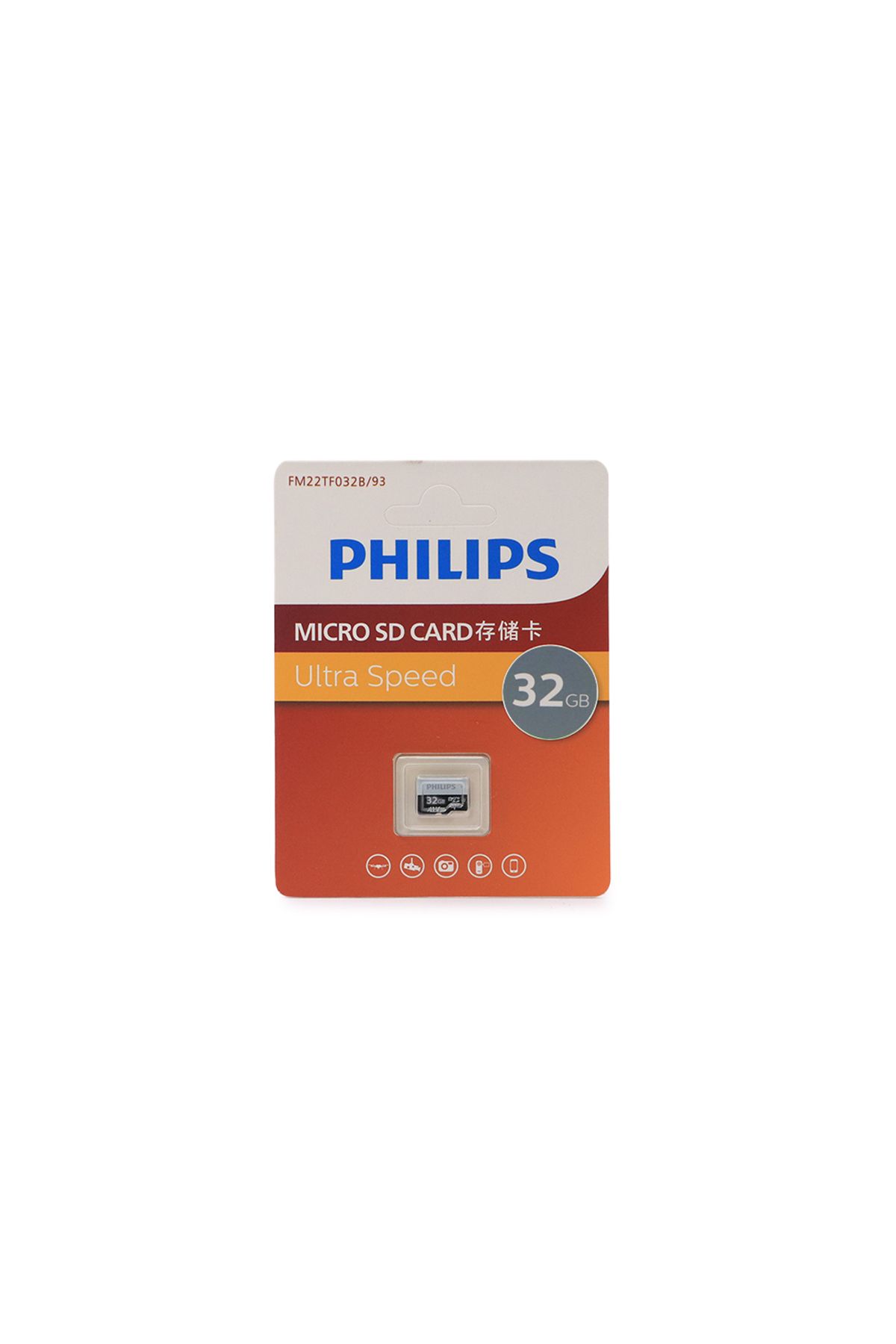 Philips 32GB A1 V30 MicroSDXC Hafıza Kartı 4K 130MB/s Micro SD Kart