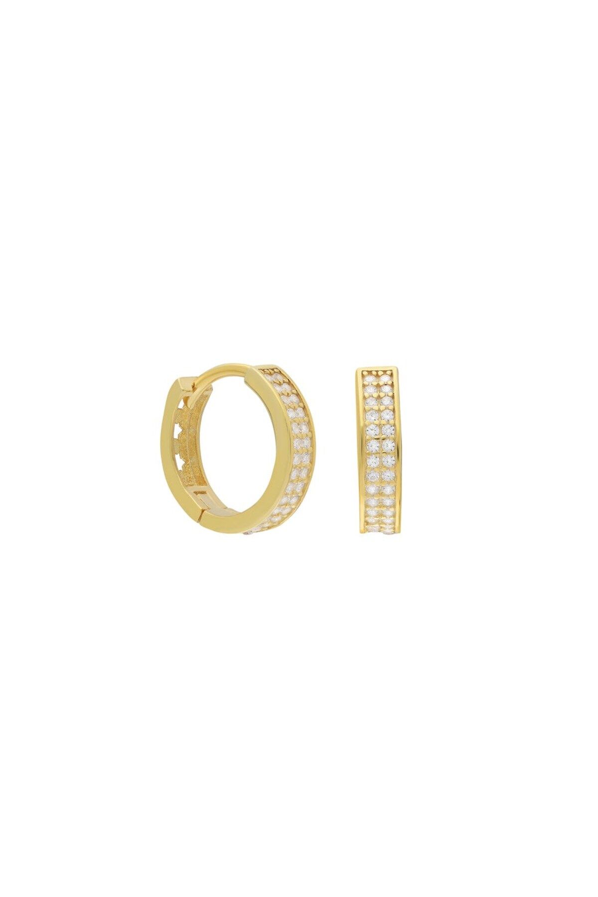 beonejewelry ZİRKON TAŞLI YILDIZ DETAY KÜPE | 925 GÜMÜŞ