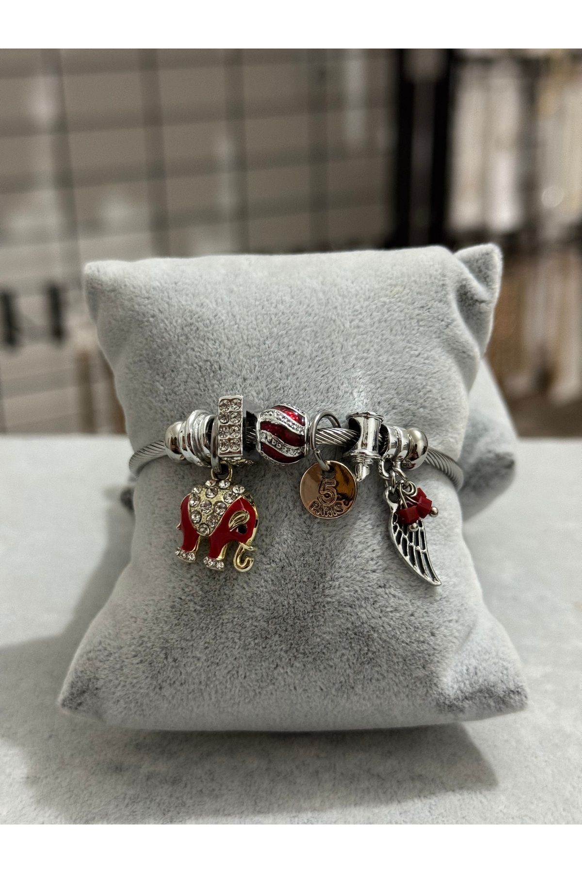 XUPING JEWELRY 18K CHARM ÇELİK BİLEZİK PASLANMAZ KARARMAZ