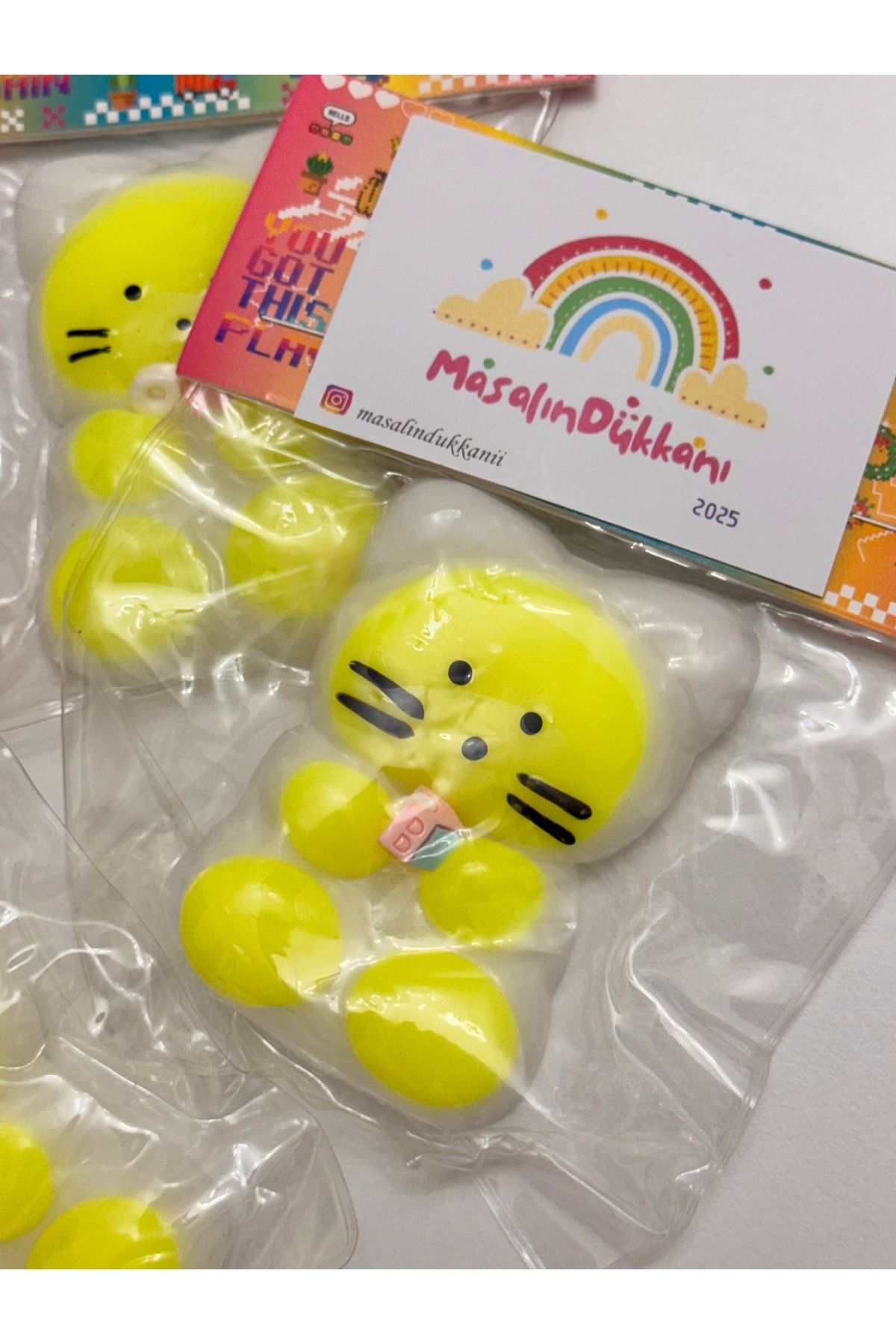 sukuşi Sarı Kedi Sukuşi Squishy