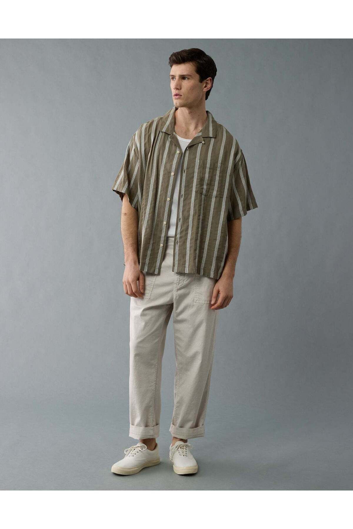 AMERICAN EAGLE-Ae Flex Loose Pull-on Utility Pant 4