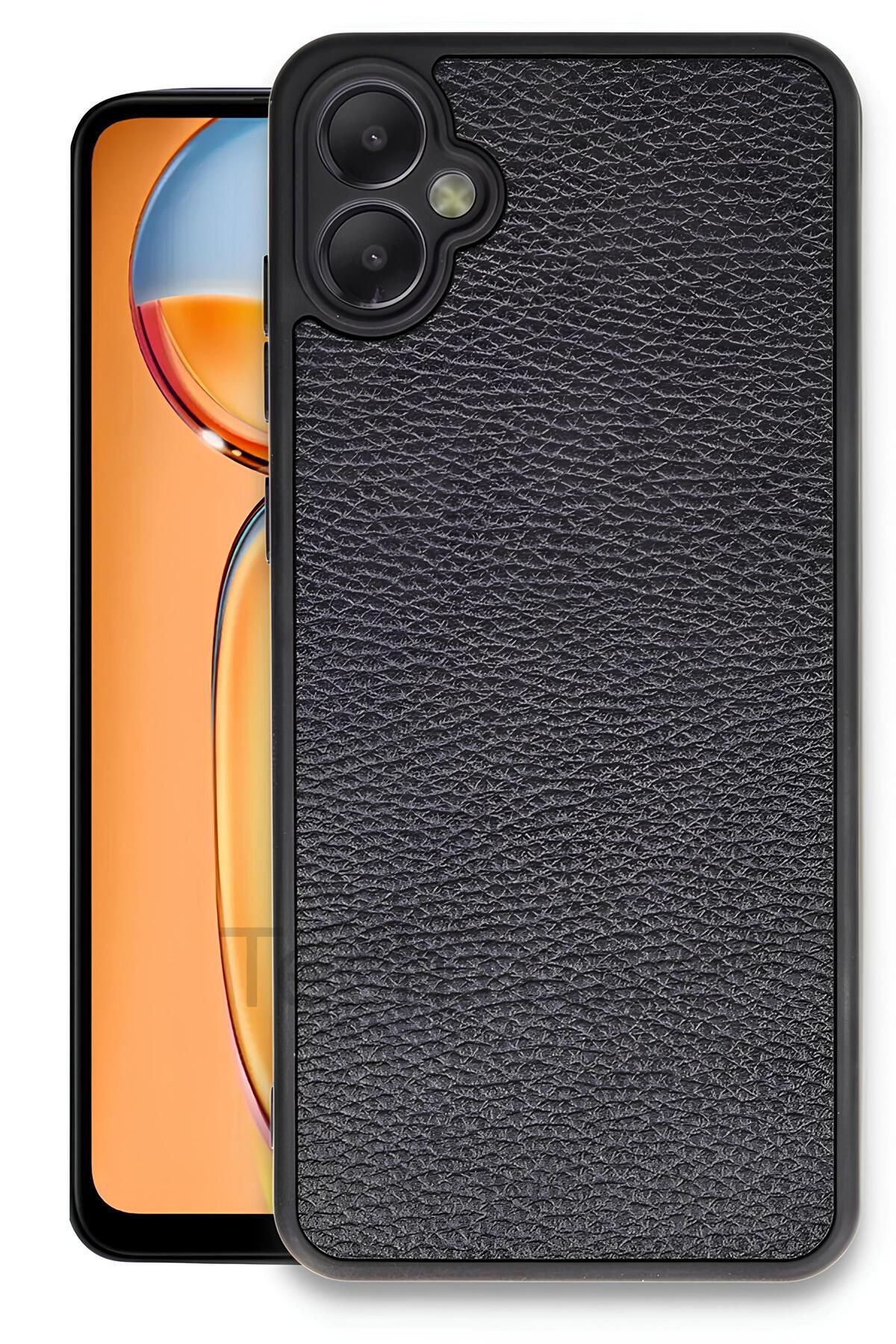 TechTrove Samsung Galaxy A05 Kılıf Premium Deri Dokulu Ekstra Darbe Korumalı Kapak