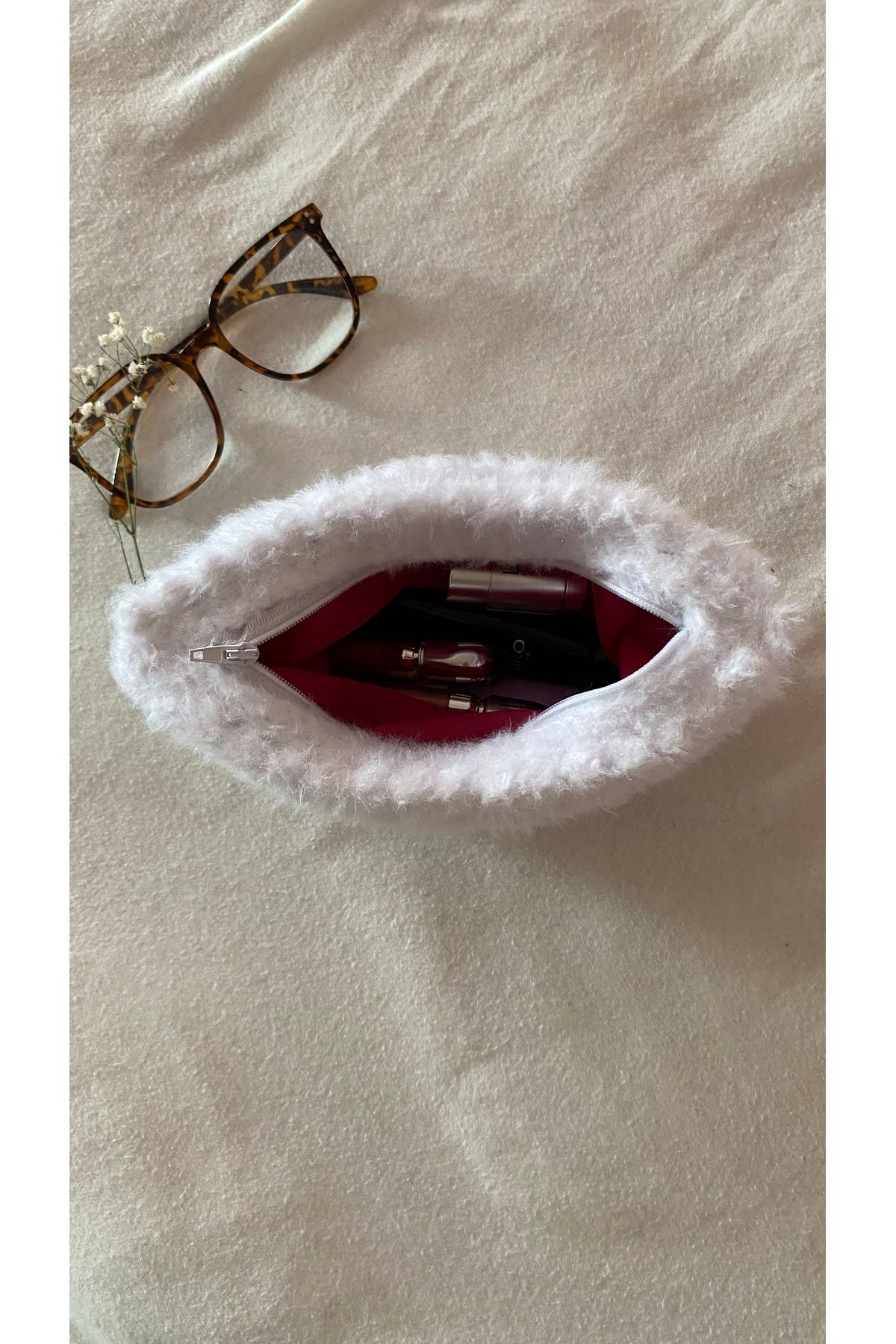 bafey Bubble Pouch Makeup Bag