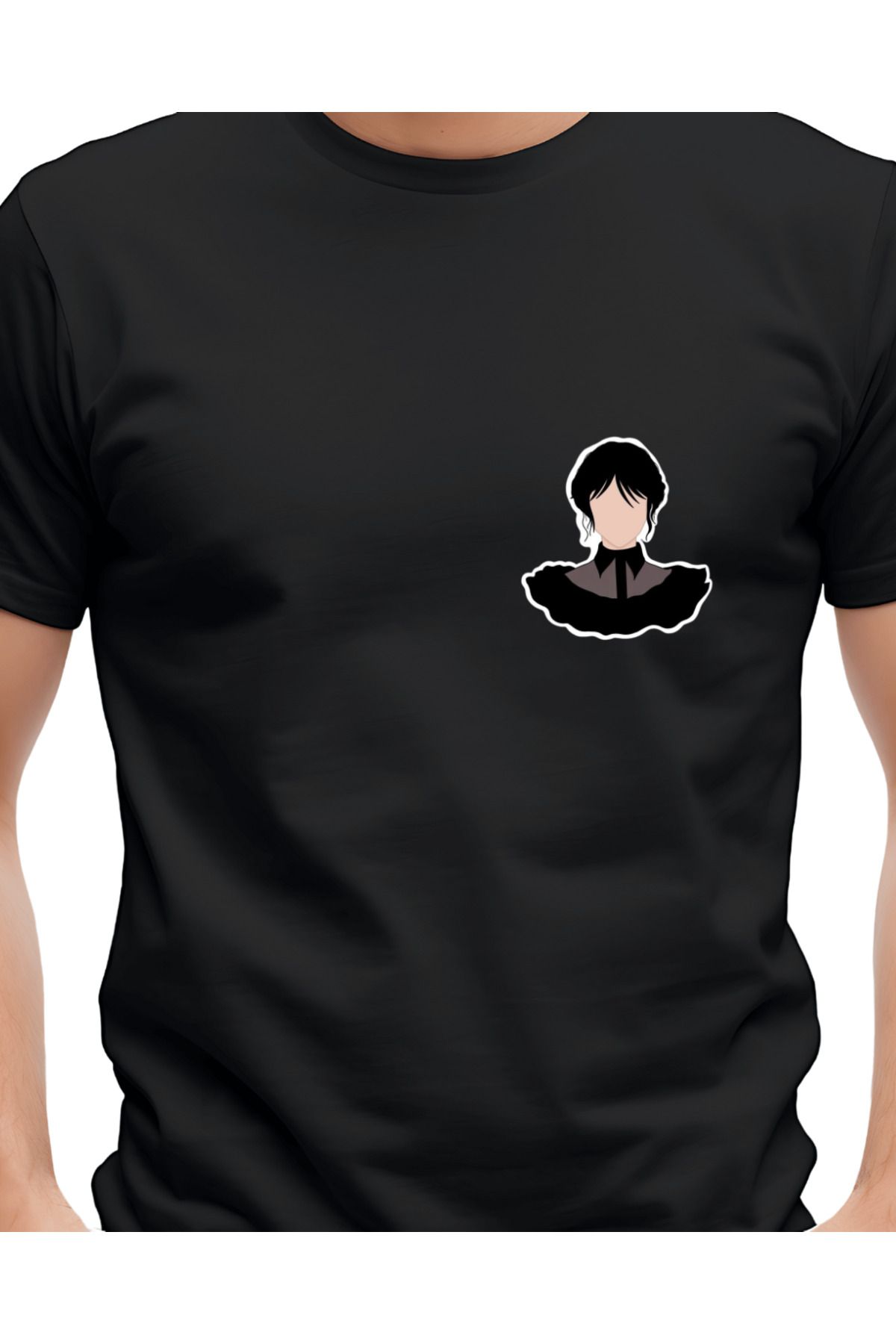 Ebiidesign Wednesday Tasarımlı Baskılı T-Shirt