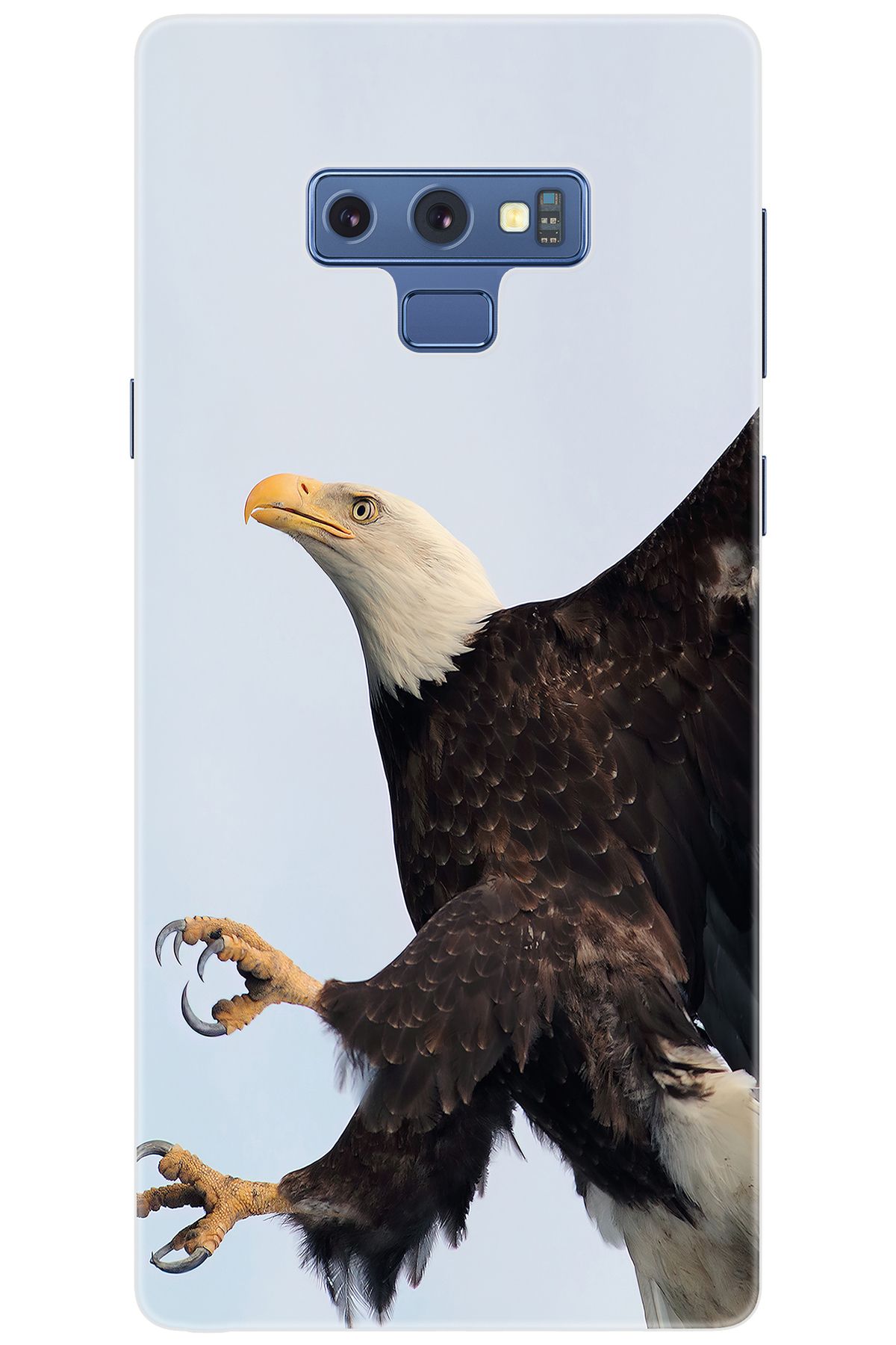 Ceppare Samsung Galaxy Note 9 (SM-N960F) Uyumlu Kılıf Desenli Silikon Kartal STK:189 CP-e504OpN