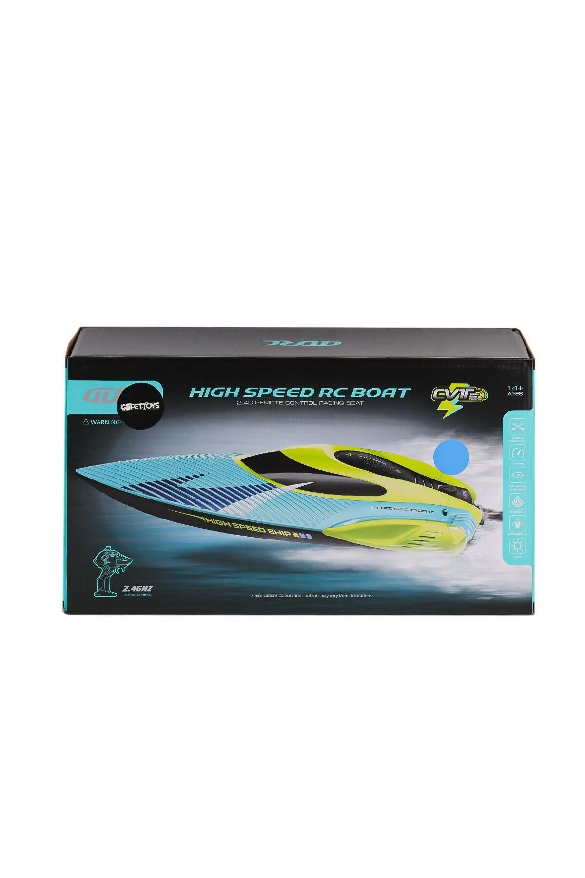 Gepettoys 4d-s3 Kumandalı 40 Km/h Yarış Botu