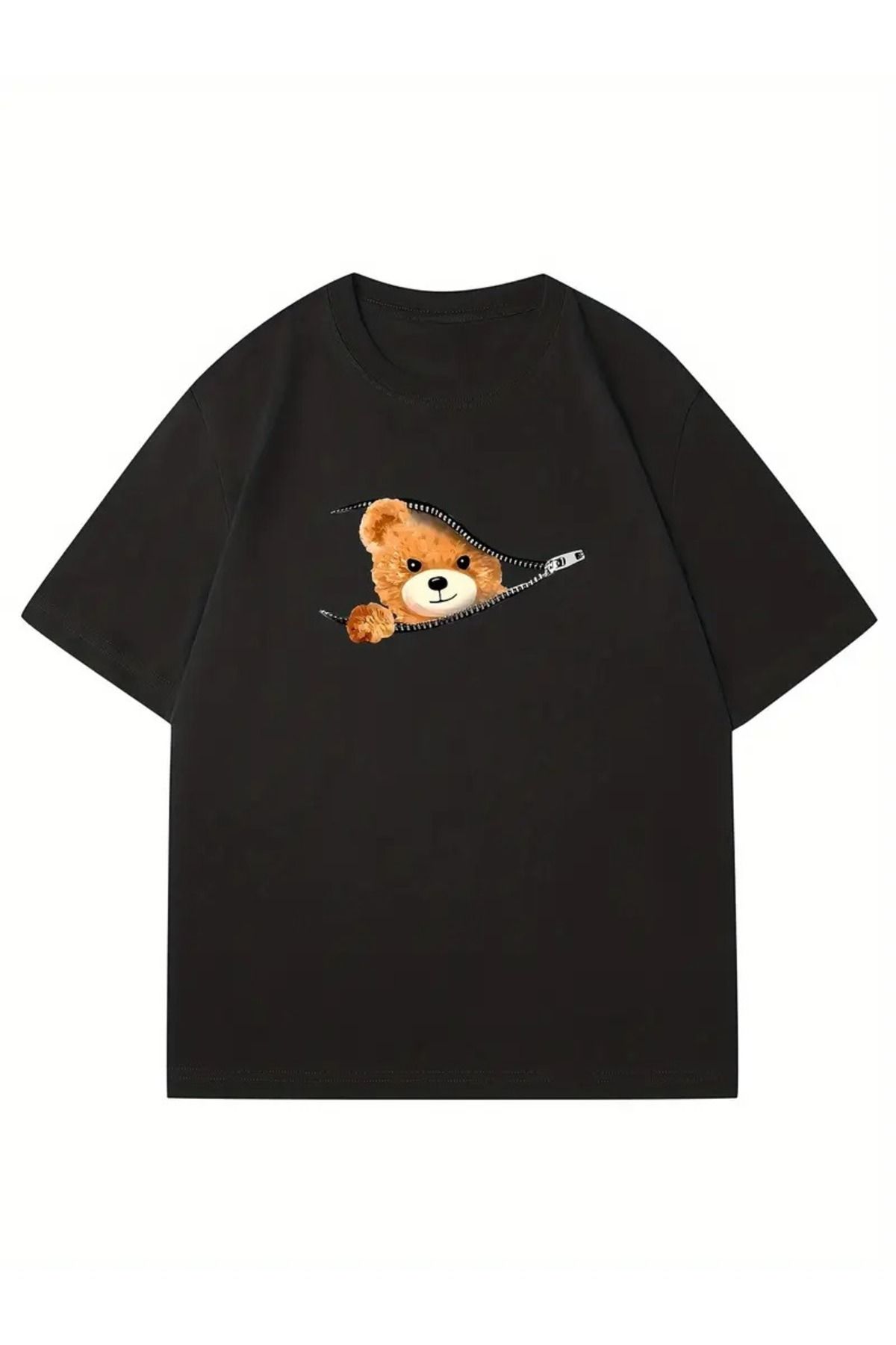 LuxeEdge Baskılı Unisex Oversize T-Shirt