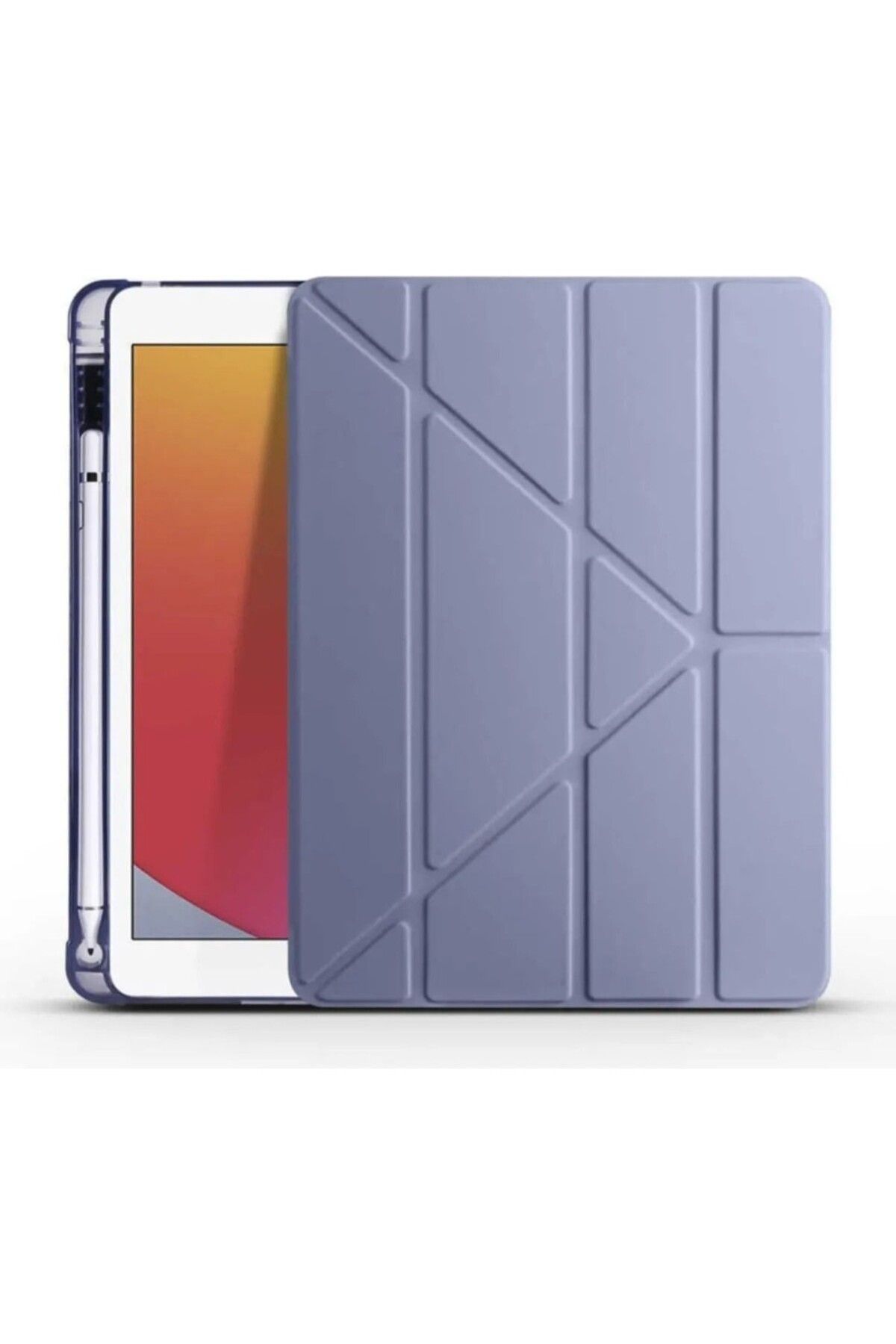 Zentico Samsung Galaxy Tab S6 Lite P610/P620 Uyumlu Origami Kalem Bölmeli Standlı Kılıf