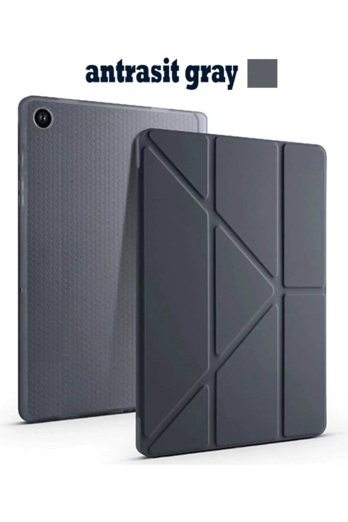 Zentico Samsung Galaxy Tab A9 Plus 11 Inc (X210) Kalem Bölümlü Standlı Uyku Modlu Akıllı Kılıf