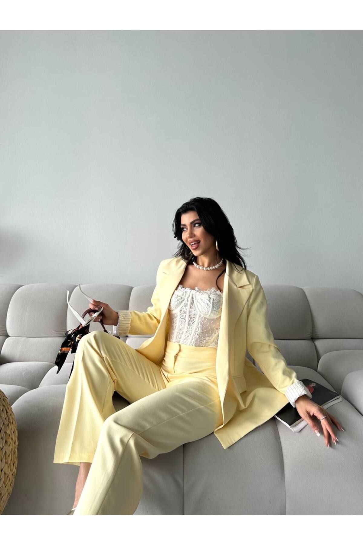 Castivo Fashion ColorVibe Kadın Takım Elbise