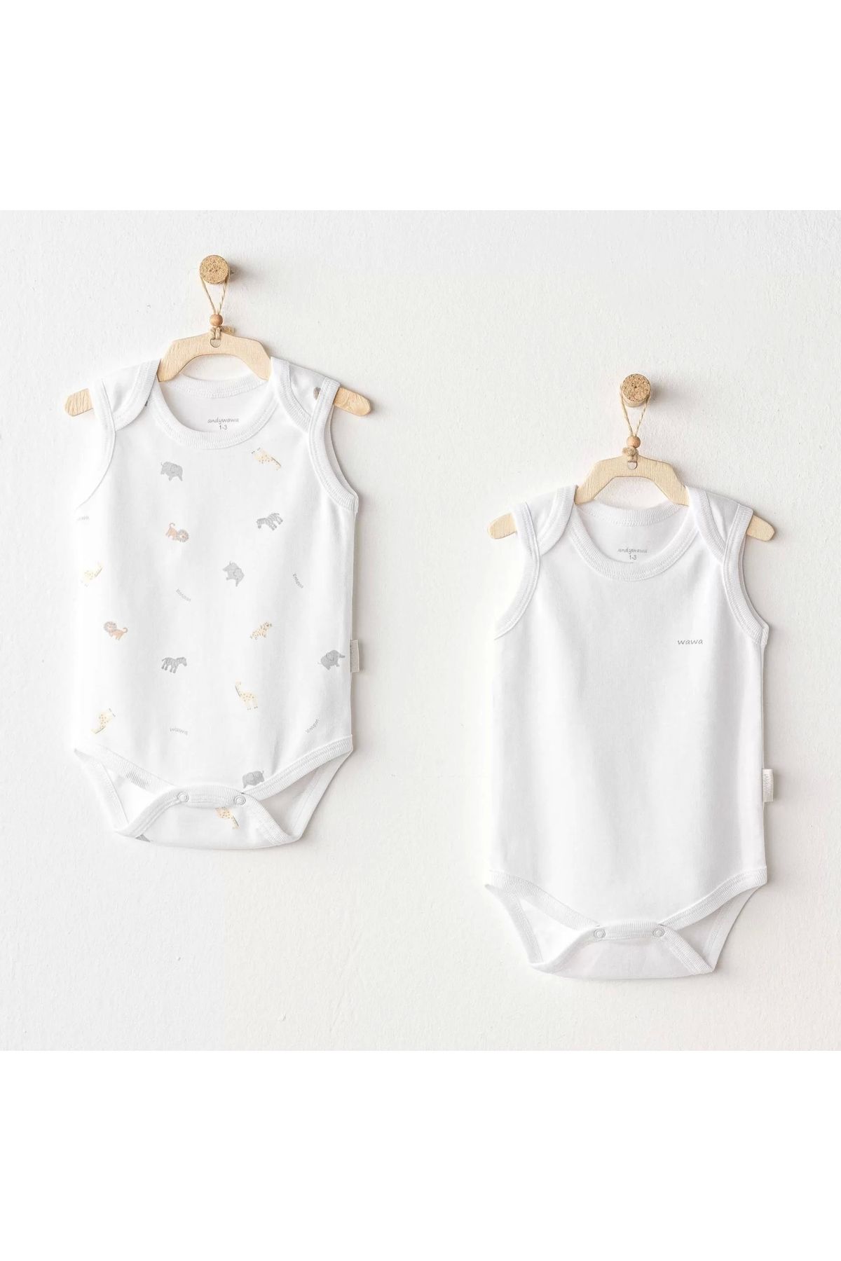 Marsilyan Andywawa Ac25806 Little King 2'li Bebek Body White